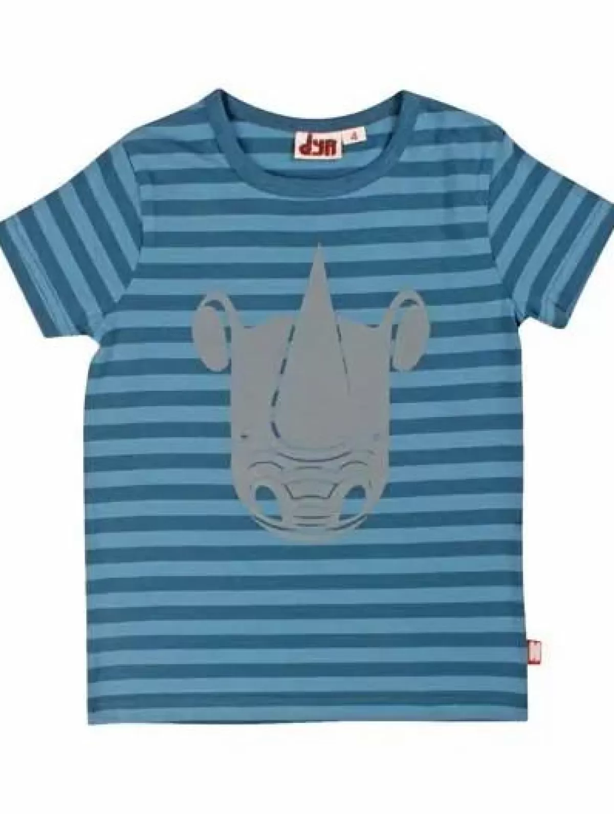 Store Dyrgrowl T Dark Ocean/Grey Steel Naesehorn Baby T-Shirts