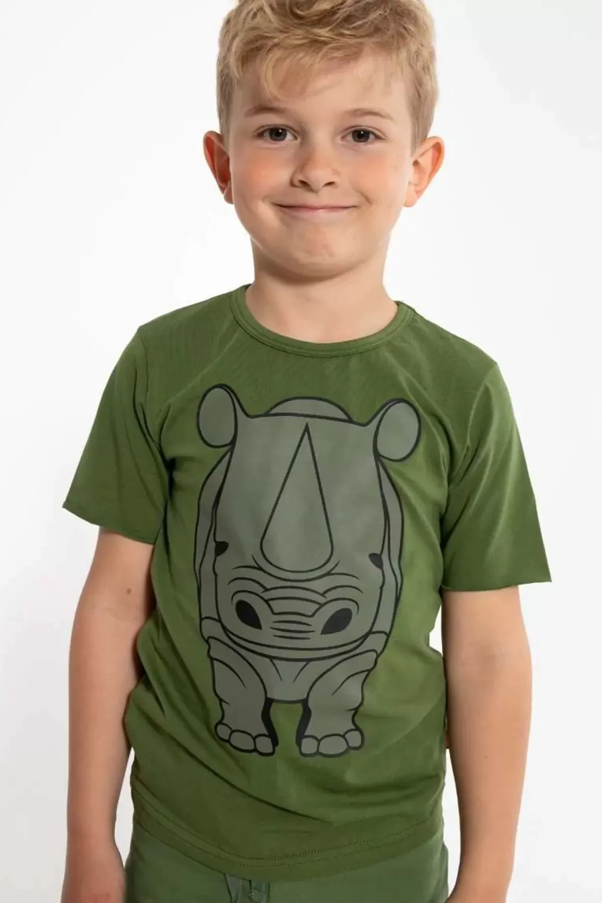 New Dyrgrowl T Din Ven Army Naesehorn Kinder T-Shirts