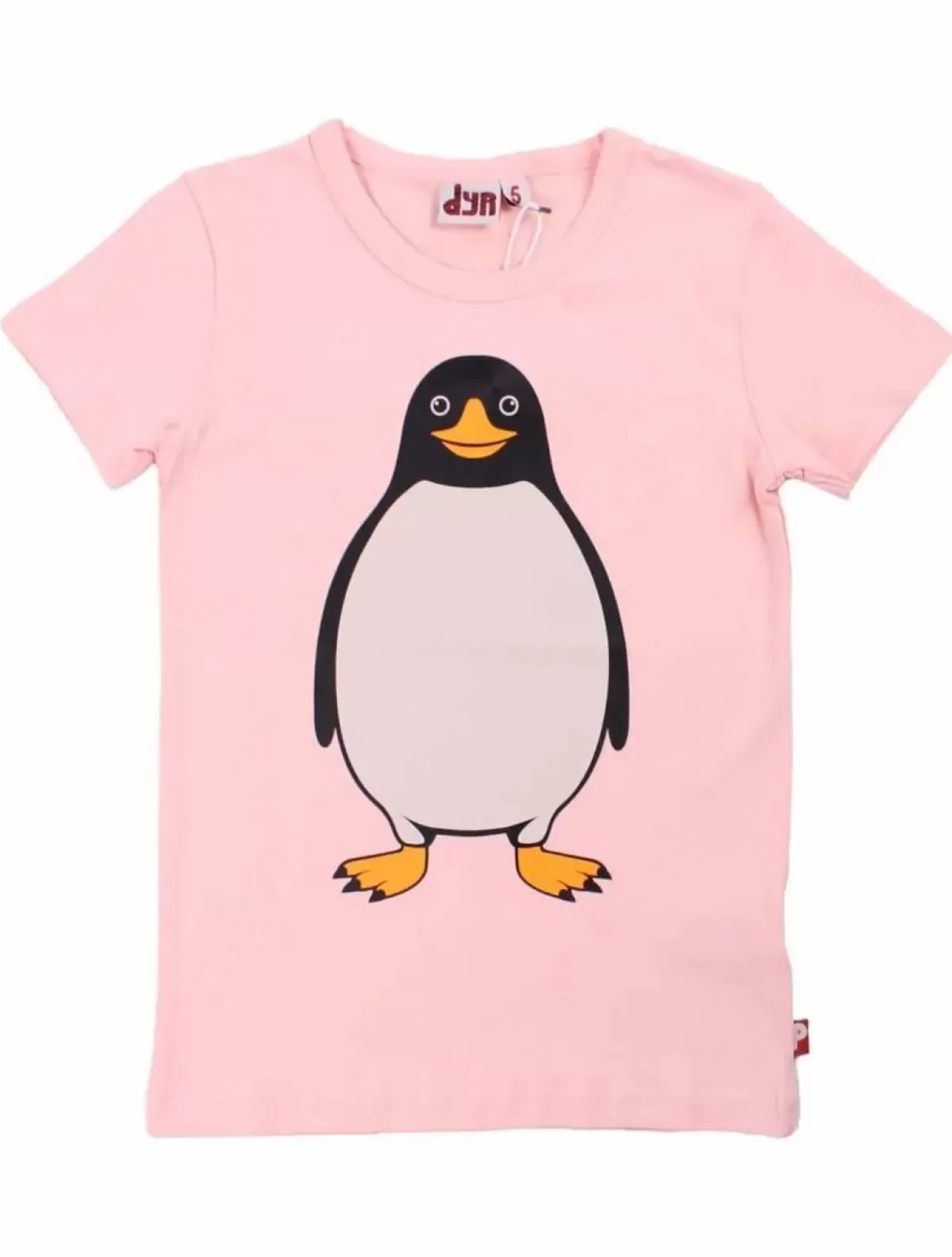 Outlet Dyrgrowl T Din Ven Powder Peach Pingvin Kinder T-Shirts