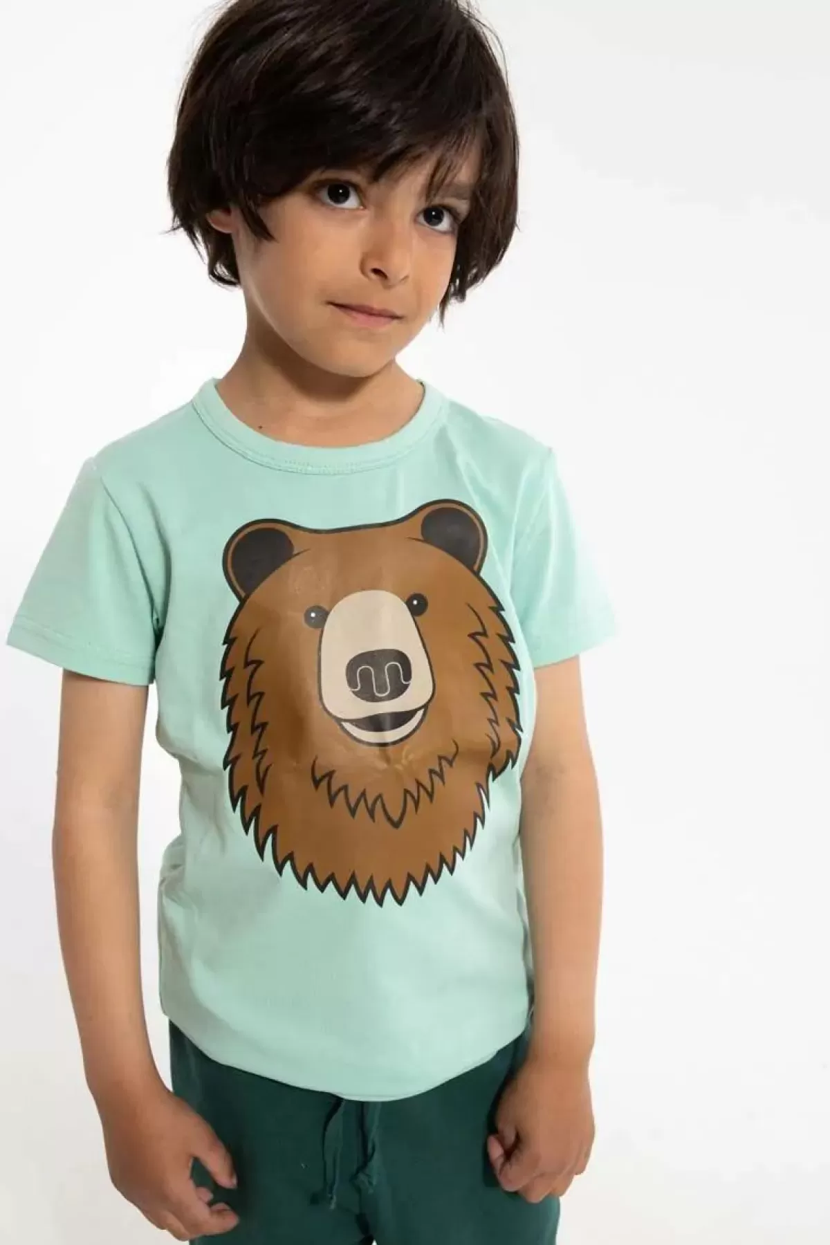 Online Dyrgrowl T Light Foam Brun Bjoern Kinder T-Shirts