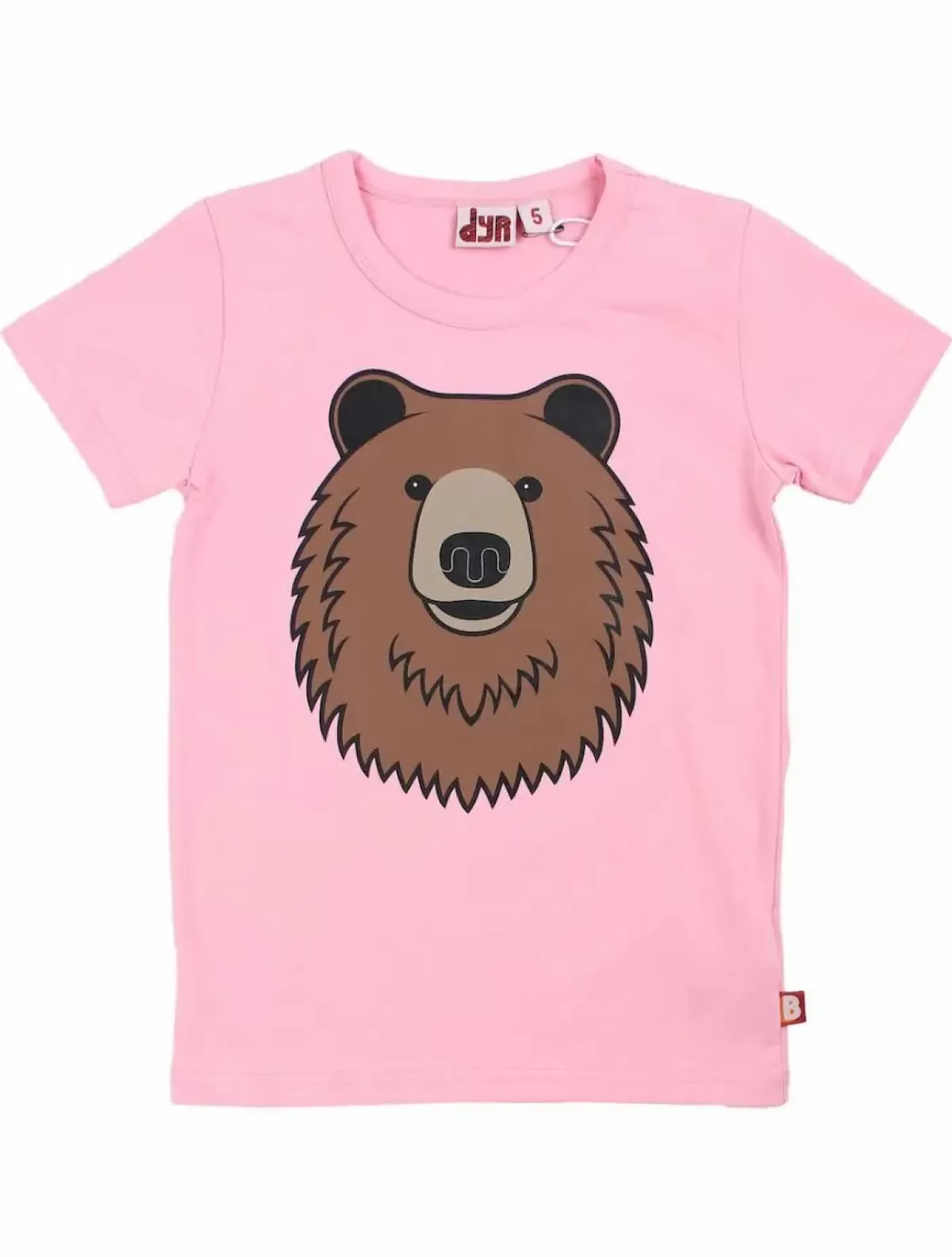 Online Dyrgrowl T Pastel Pink Brun Bjoern Kinder T-Shirts