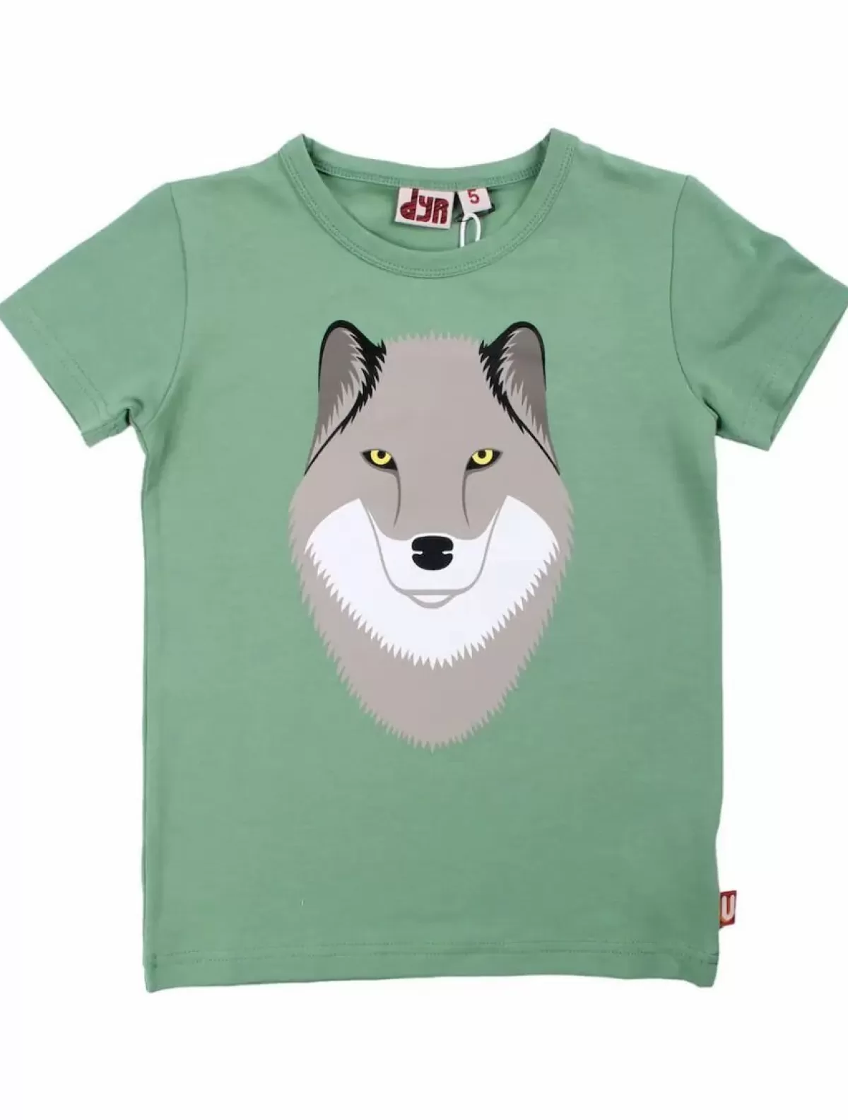New Dyrgrowl T Sage Ulv Kinder T-Shirts