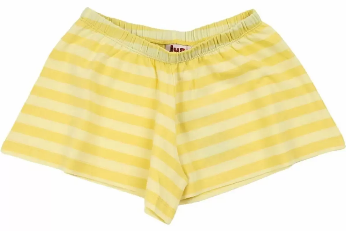 Outlet Dyrimpala Shorts Bright Yellow/Light Yellow Kinder Shorts