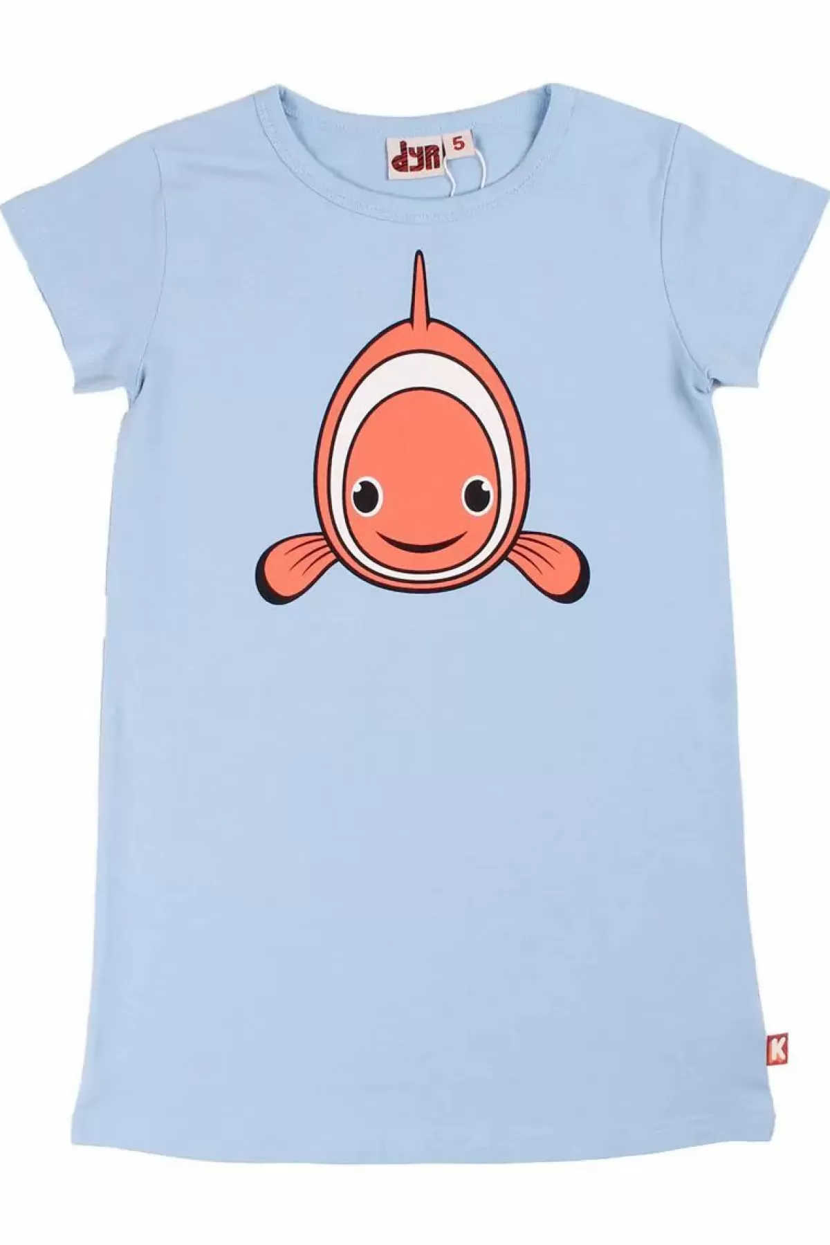 Online Dyrloud Dress Pastel Blue Klovnefisk Kinder Kleider