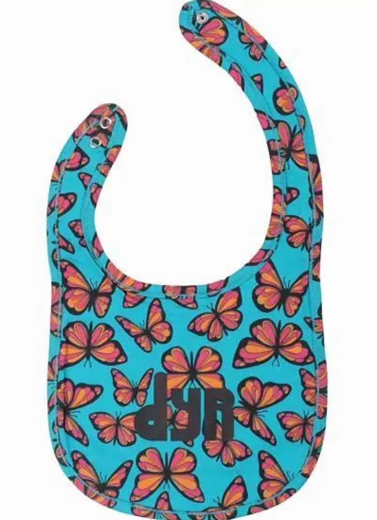 Online Dyrmunchie Bib Turquoise Flutter Baby Latzchen