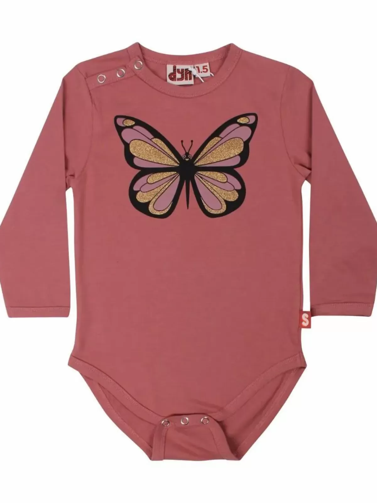 Fashion Dyrquack Suit Vintage Rose Sommerfugl Baby Bodies