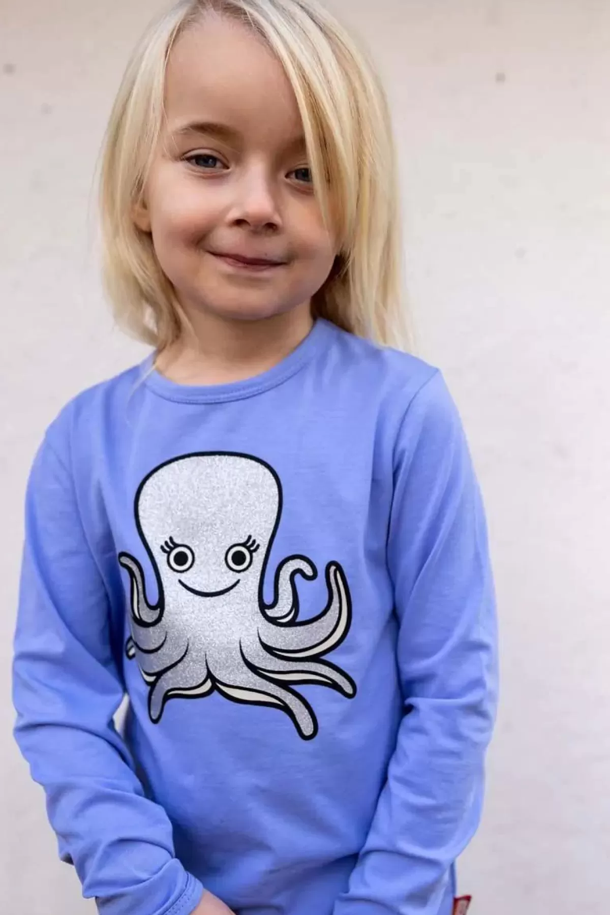 Sale Dyrroar T Ice Viola Blaeksprutte Kinder Hemden Und Shirts