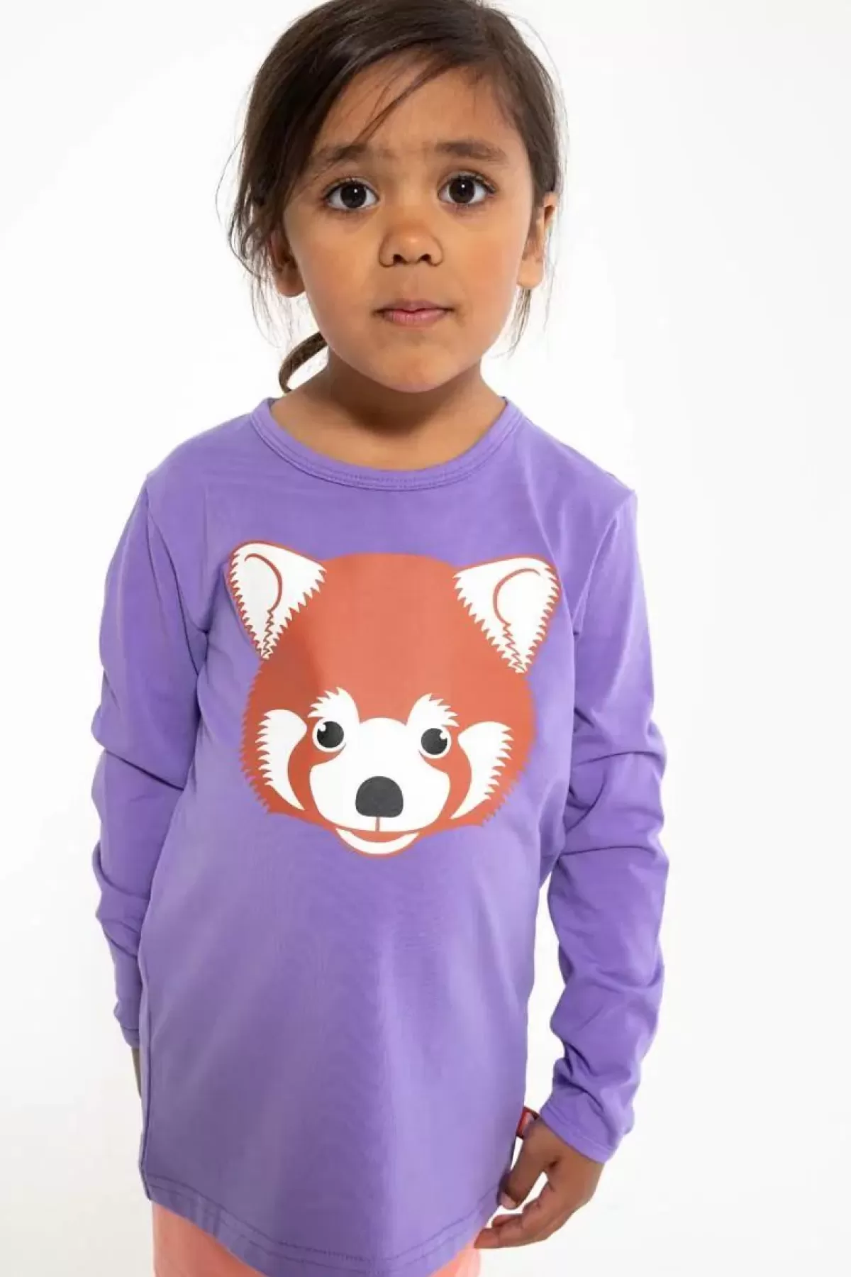 Sale Dyrroar T Viola Roed Panda Kinder Hemden Und Shirts