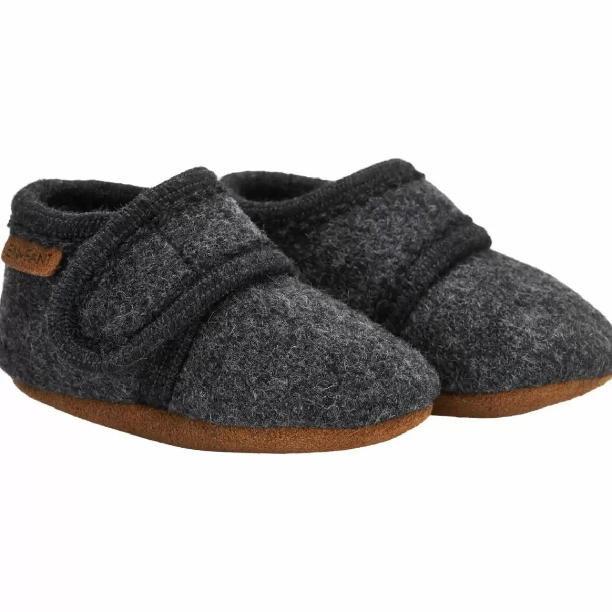 Outlet En Fant Baby Wool Slippers Dark Grey Baby Schuhe Und Stiefel