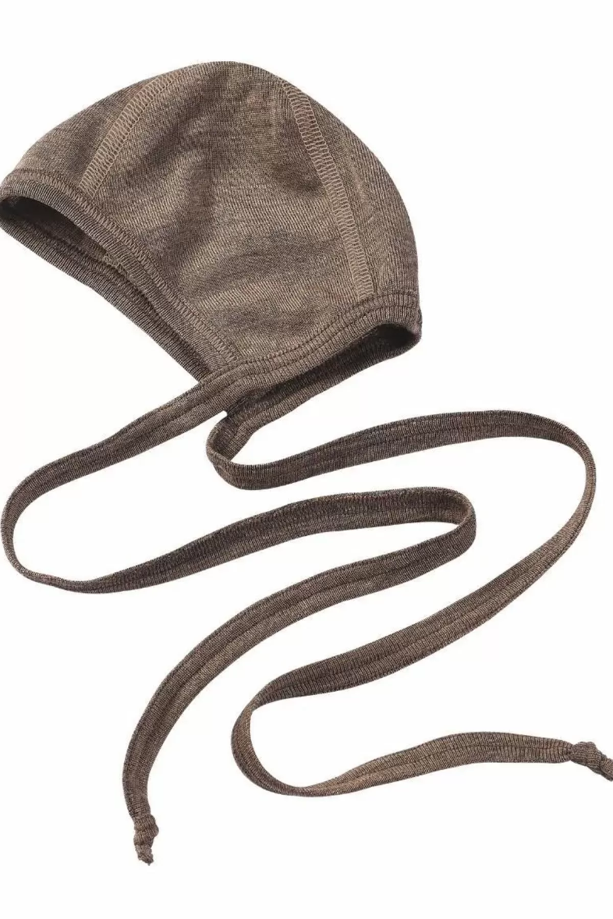 Fashion Engel Wool Natur Baby Bonnet Gots Walnut Baby Mützen Und Handschuhe