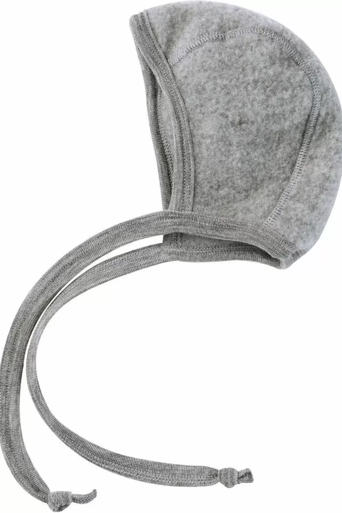 Hot Engel Wool Natur Baby Bonnet Lt Grey Melange Baby Mützen Und Handschuhe