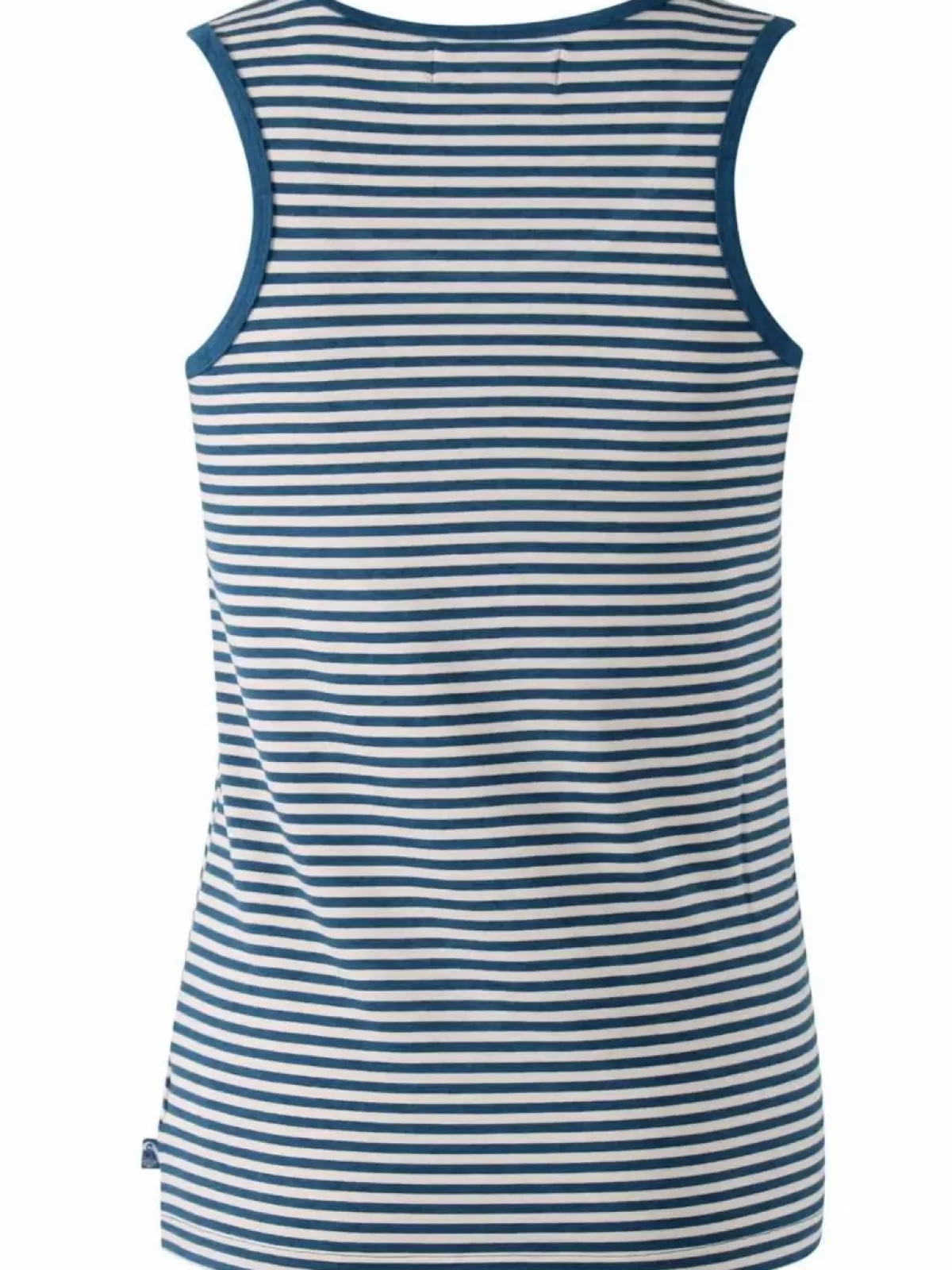 Danefæ Tops>Ess - Allinge Wool Top Stone Blue/Chalk