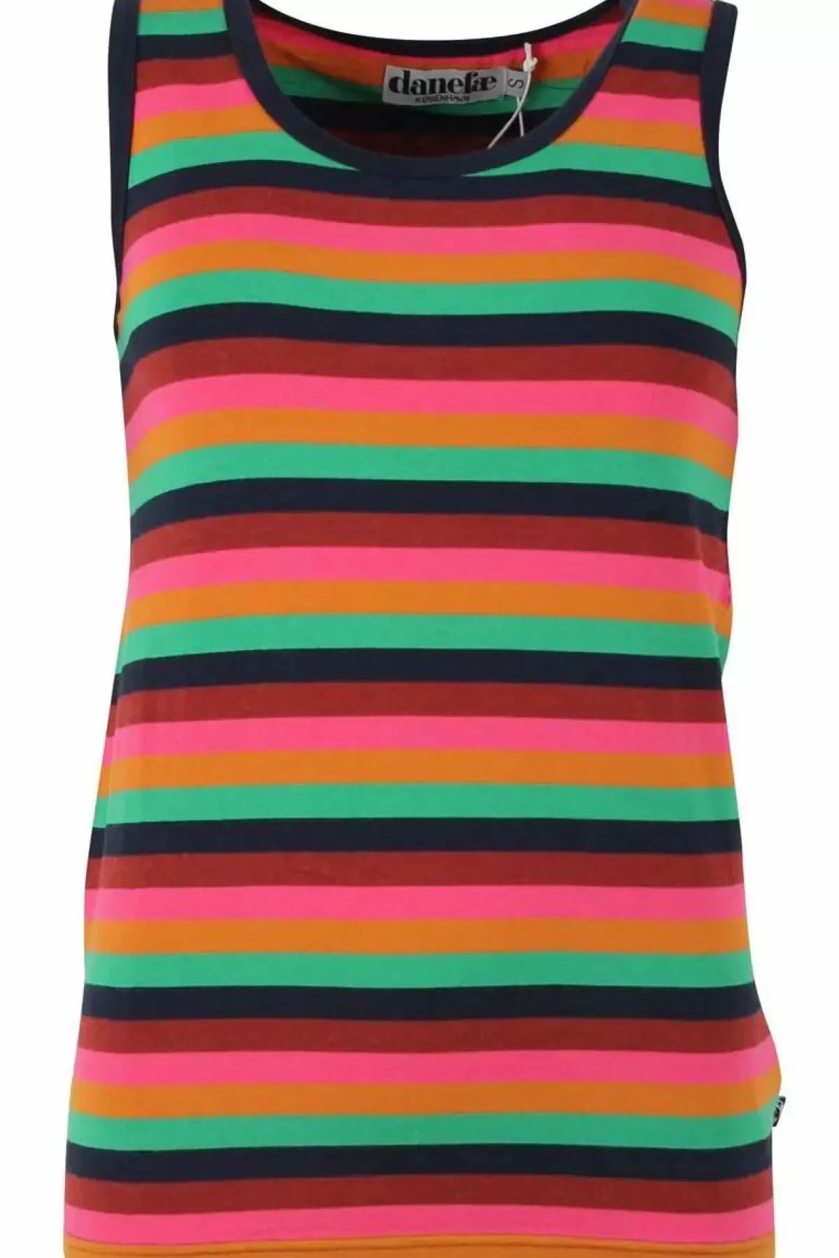 Danefæ Tops>Ess - Allinge Wool Top Tonic Stripe