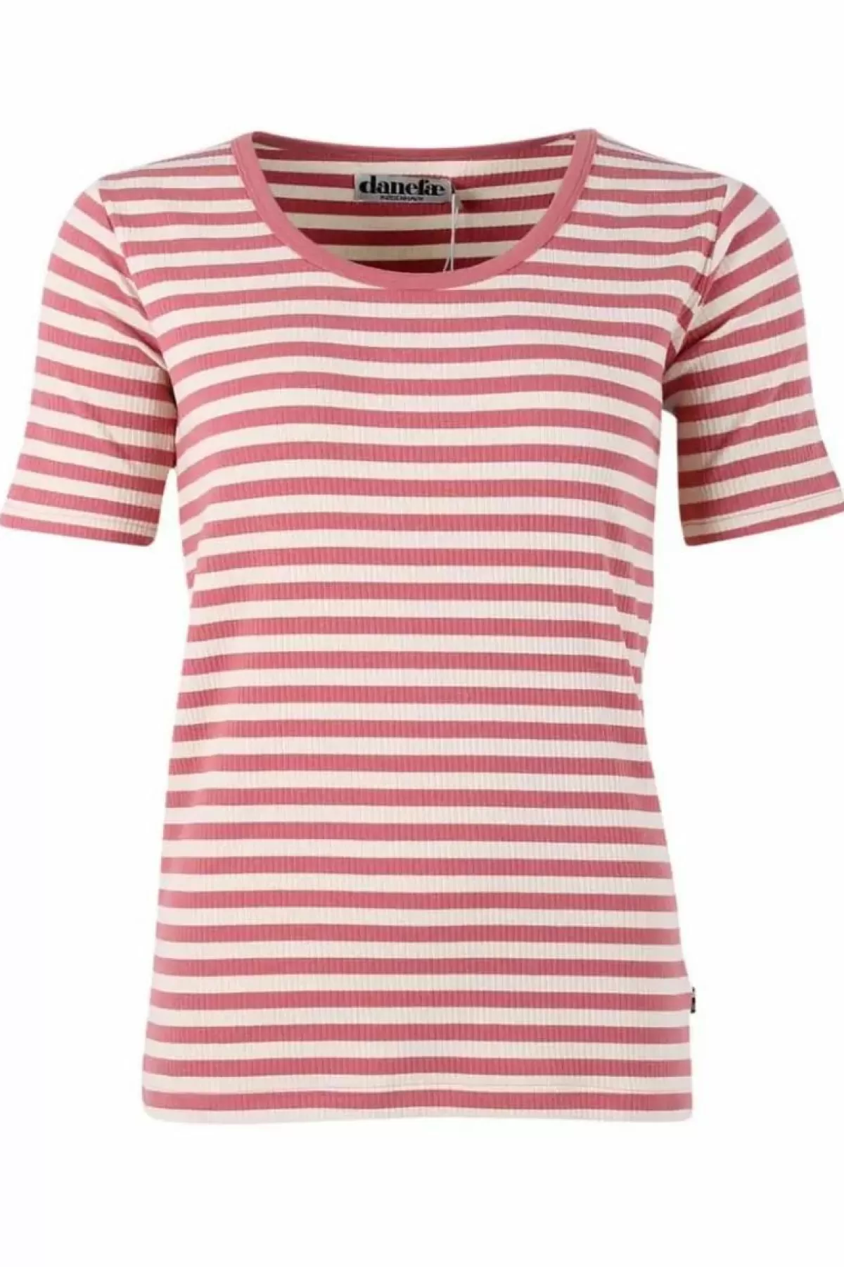 Danefæ T-Shirts>Ess - Danefriend Tee Old Rose/Chalk