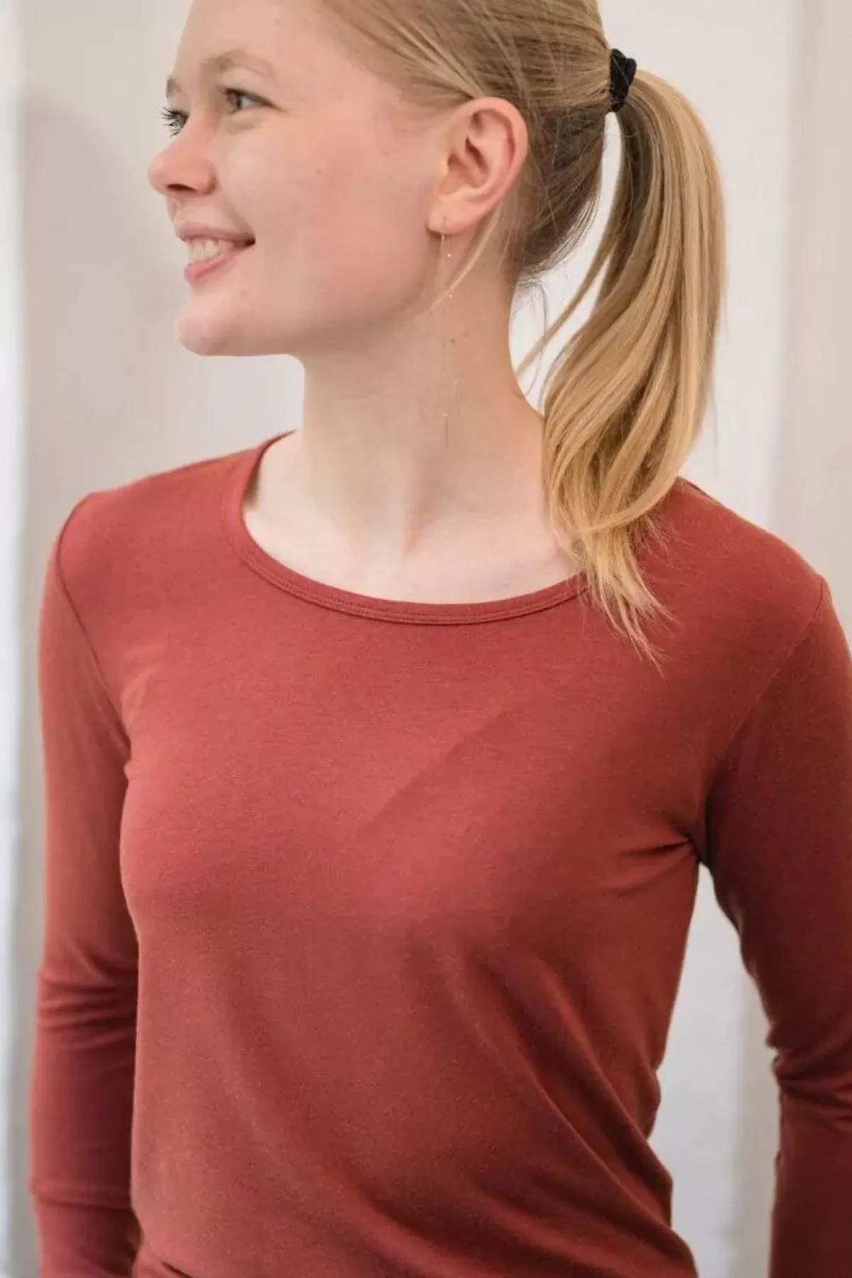 Danefæ Hemden Und Shirts>Ess - Danepartner Wool Ls Rose Tile