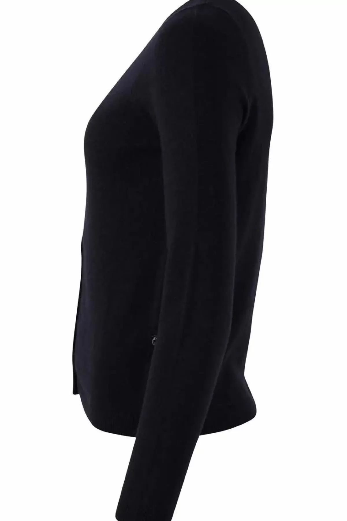Danefæ Cardigan>Ess - Forget Me Not Merino Cardigan Navy