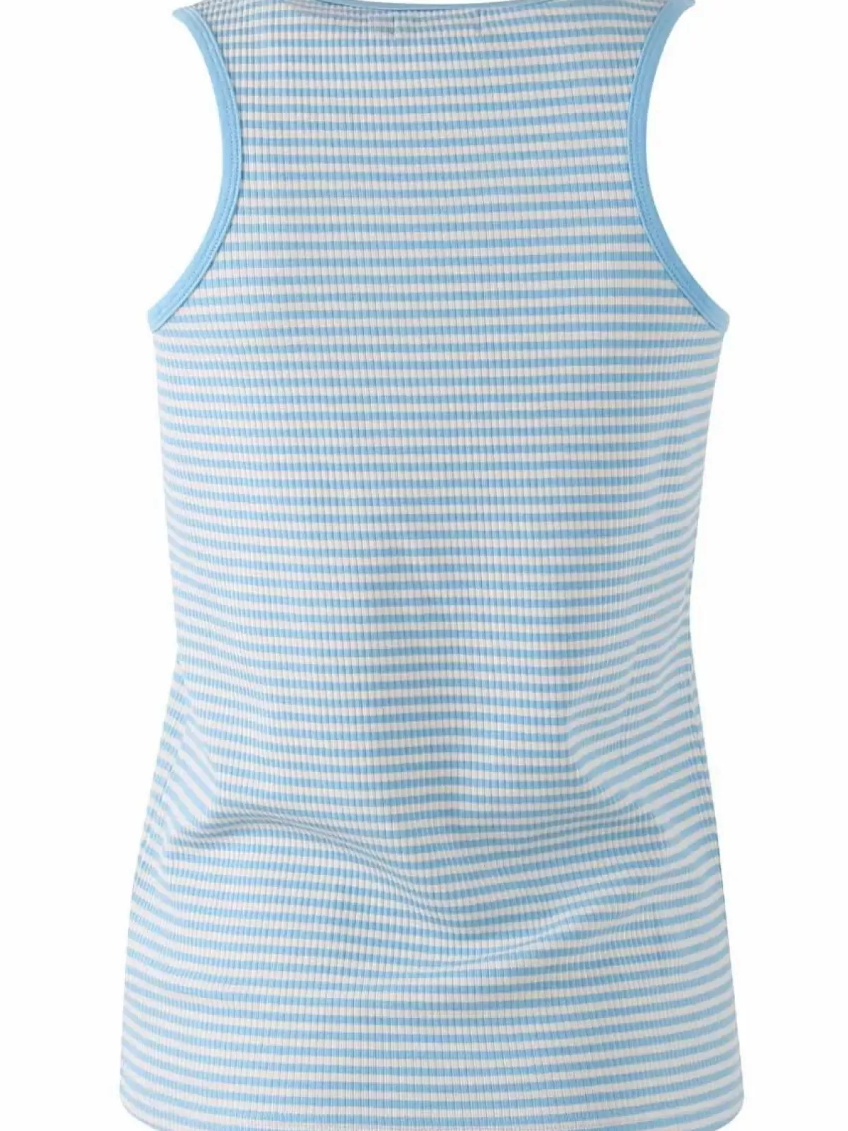 Danefæ Tops>Ess - Organic Danallinge Top Baby Blue/Chalk