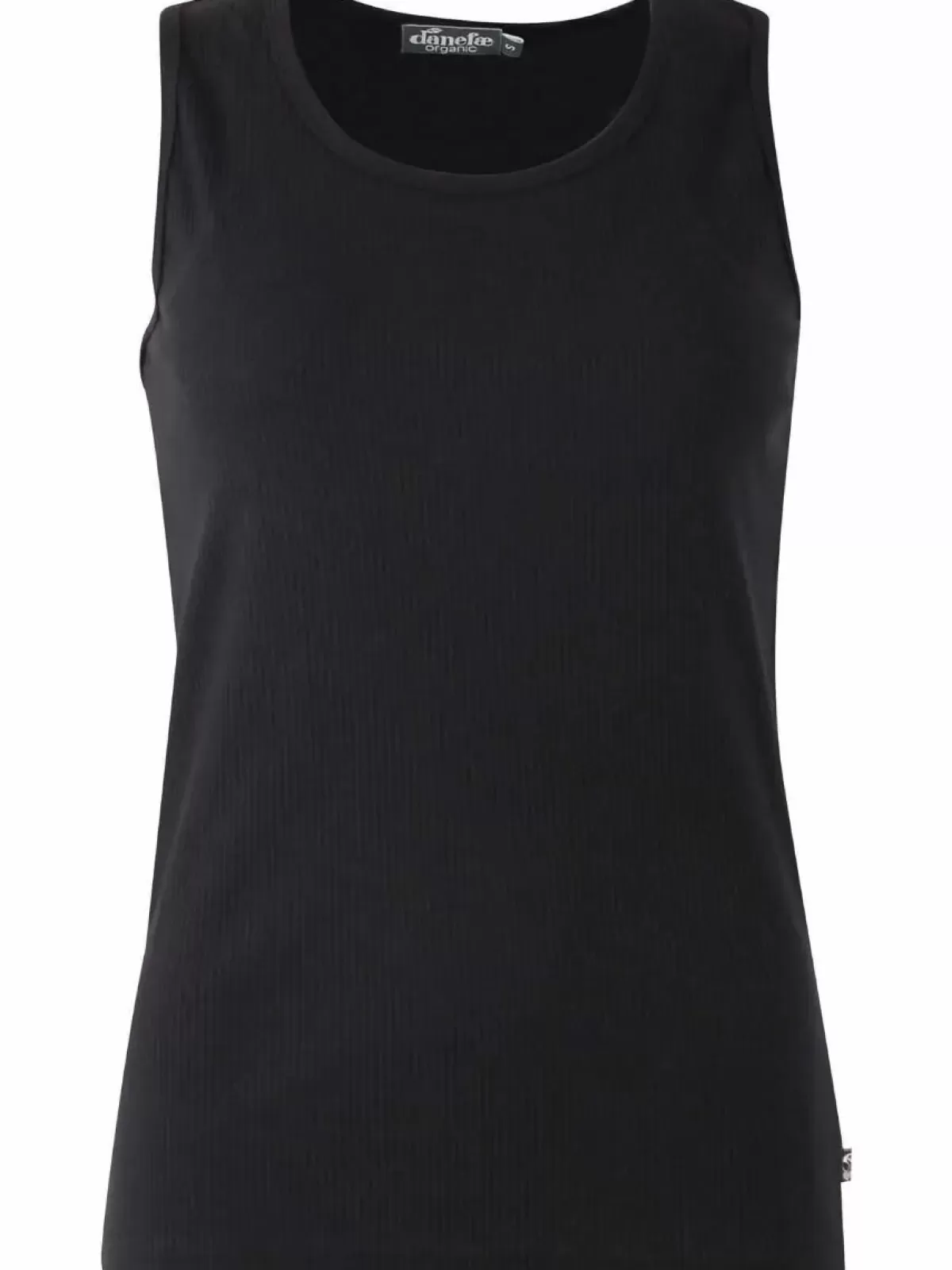 Danefæ Tops>Ess - Organic Danallinge Top Black