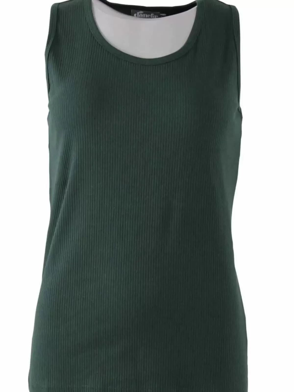 Danefæ Tops>Ess - Organic Danallinge Top Black Green