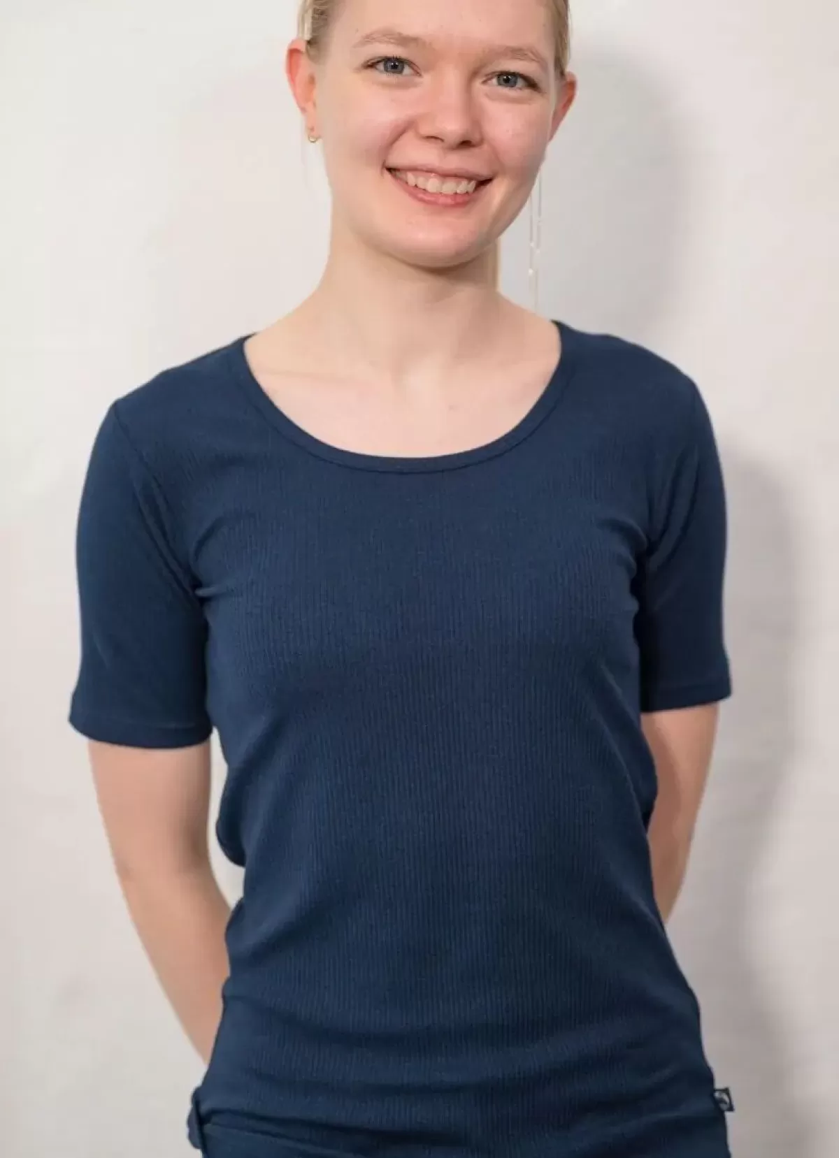 Danefæ T-Shirts>Ess - Organic Danegudhjem Tee Navy
