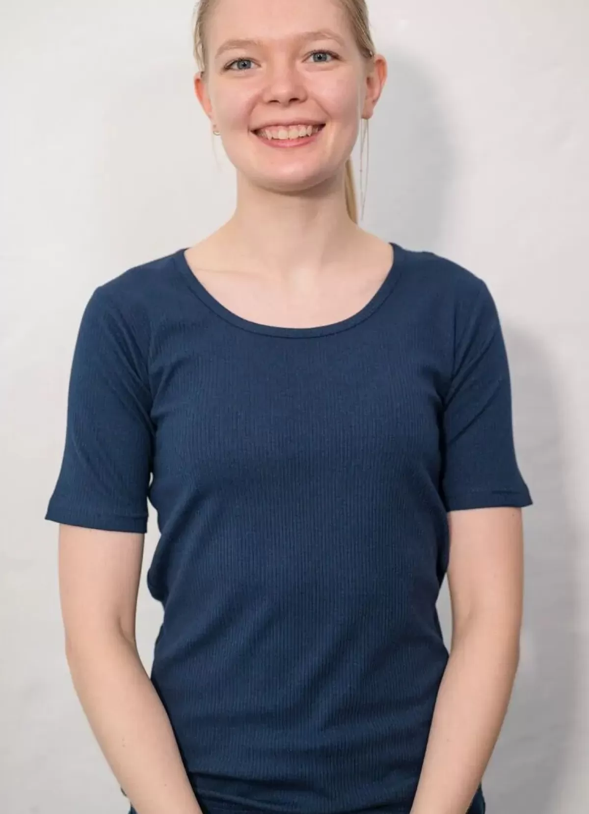 Danefæ T-Shirts>Ess - Organic Danegudhjem Tee Navy