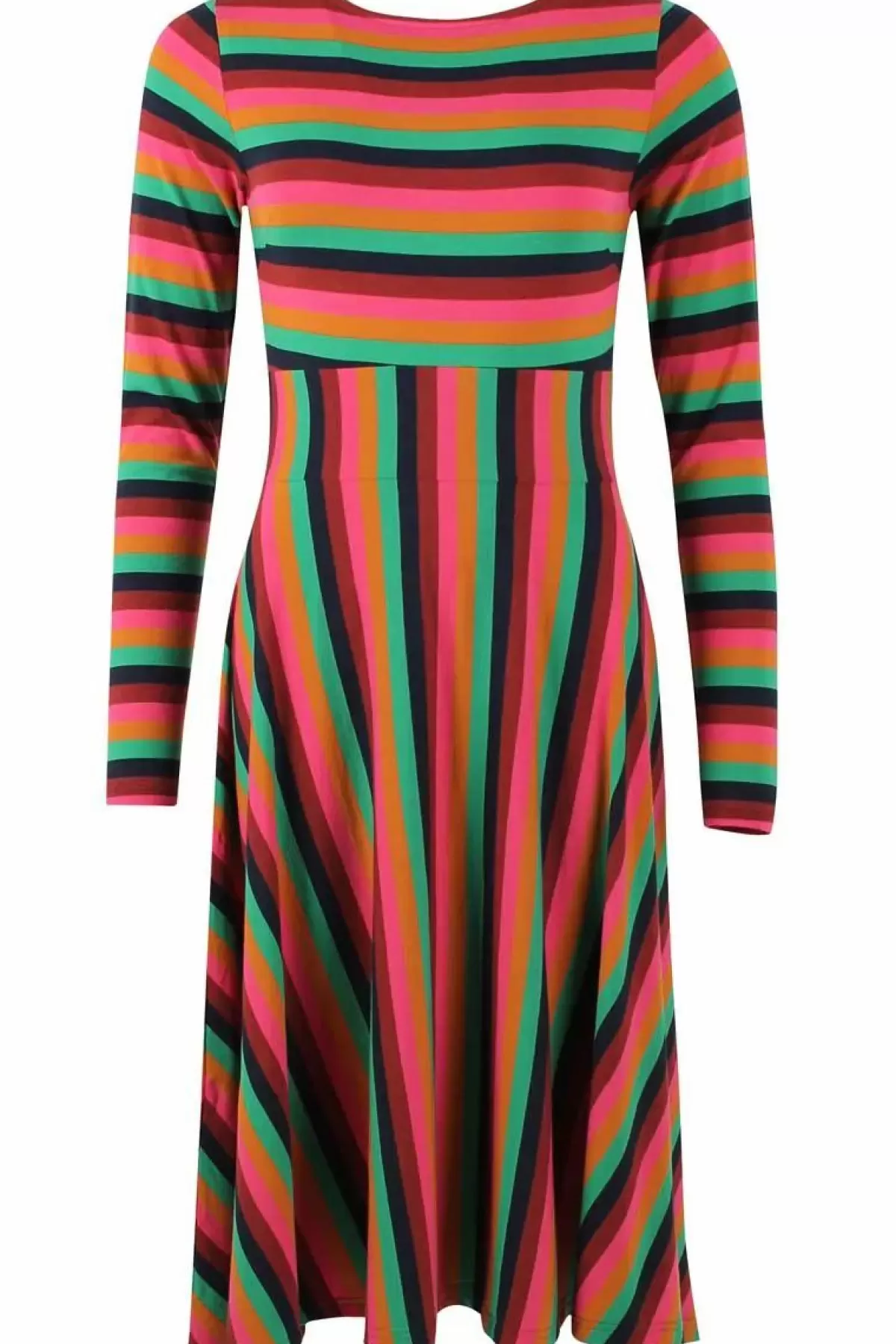 Danefæ Kleider>Ess - Sisse Wool Dress Tonic Stripe