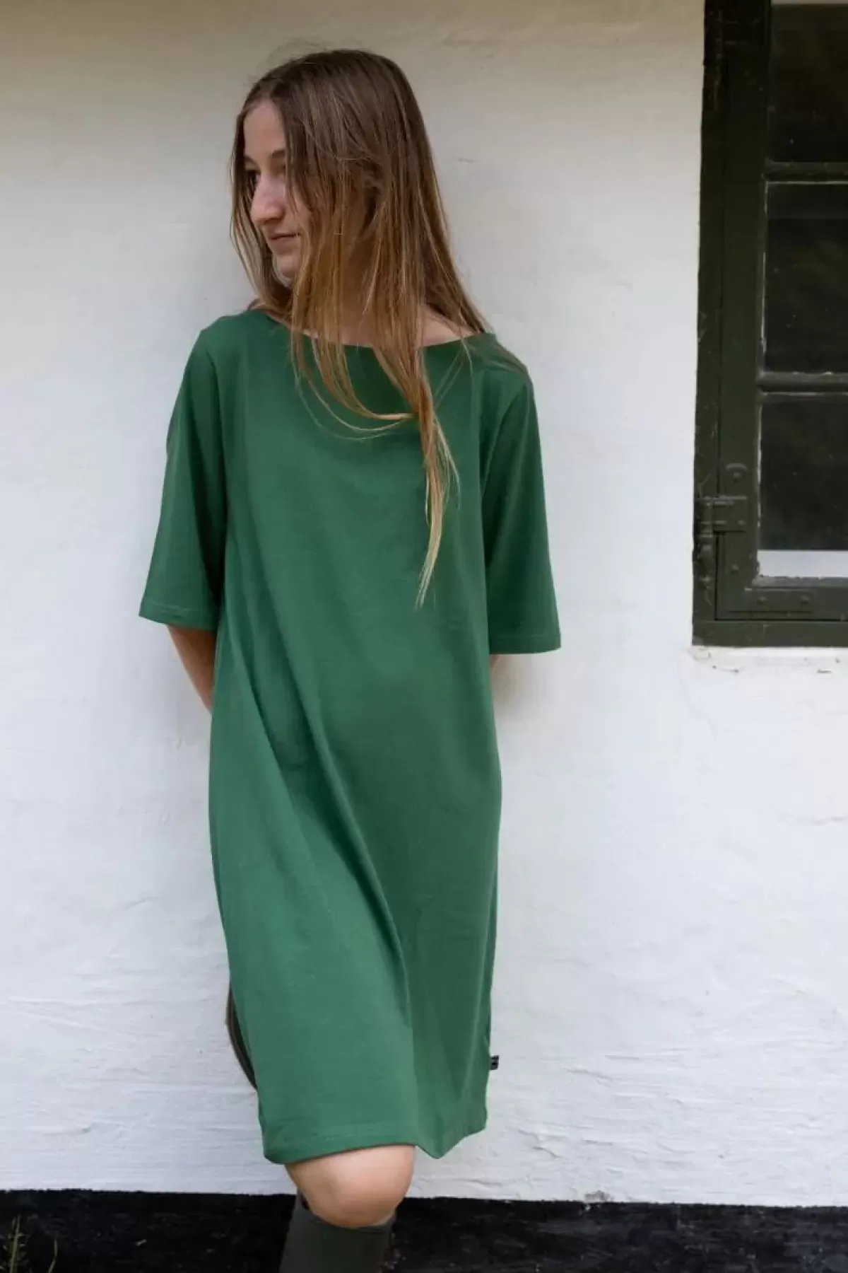 Danefæ Kleider>Ess - Sukker Dress Rover Khaki