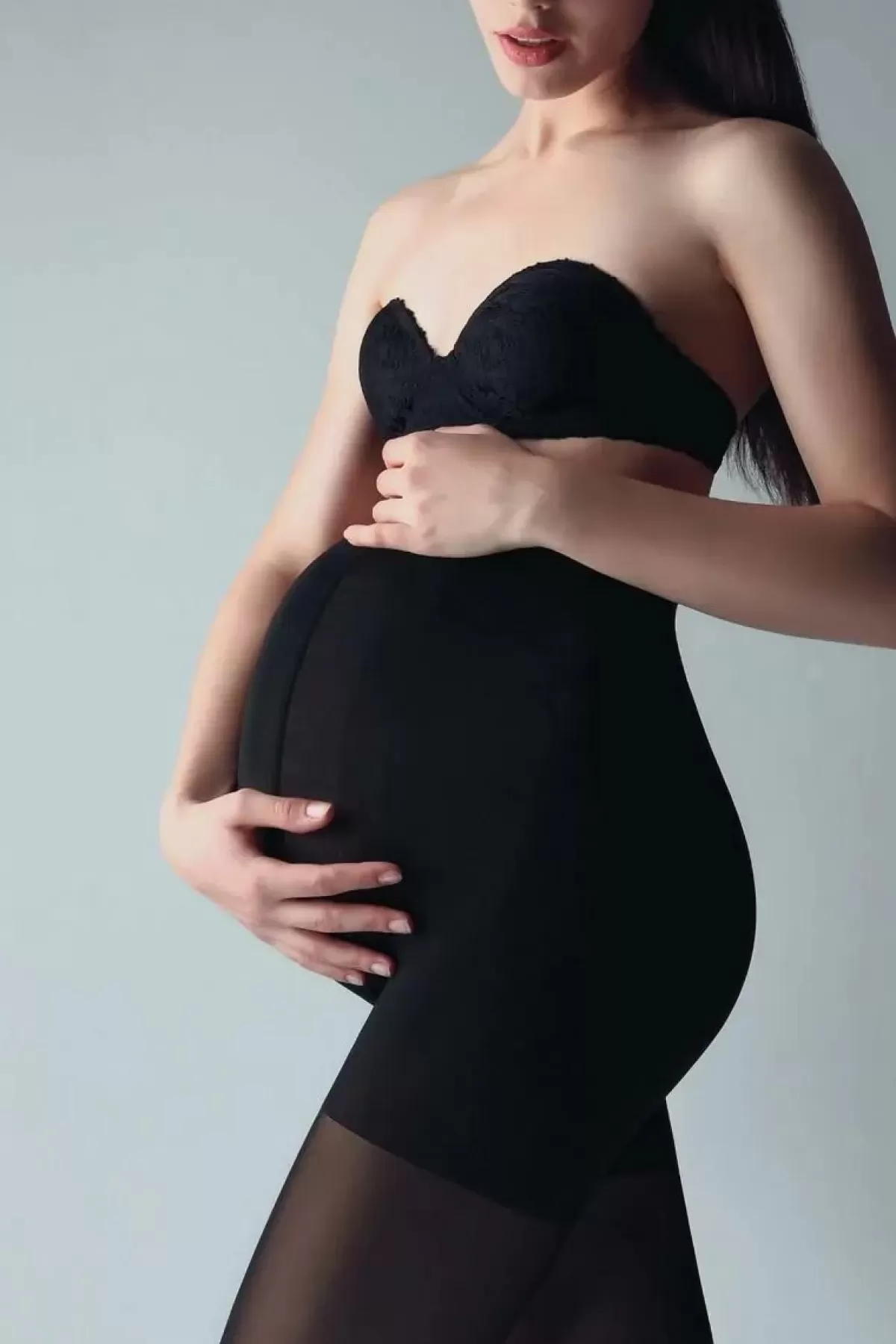 Danefæ Strumpfhosen>Giulia Mama 100 Nero
