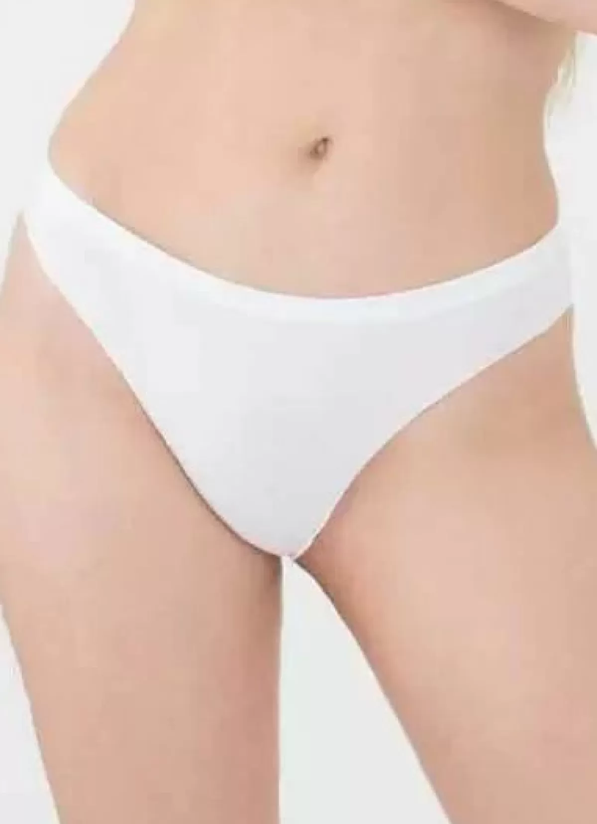 Danefæ Unterwäsche>Giulia Slip Vita Bassa Bianco