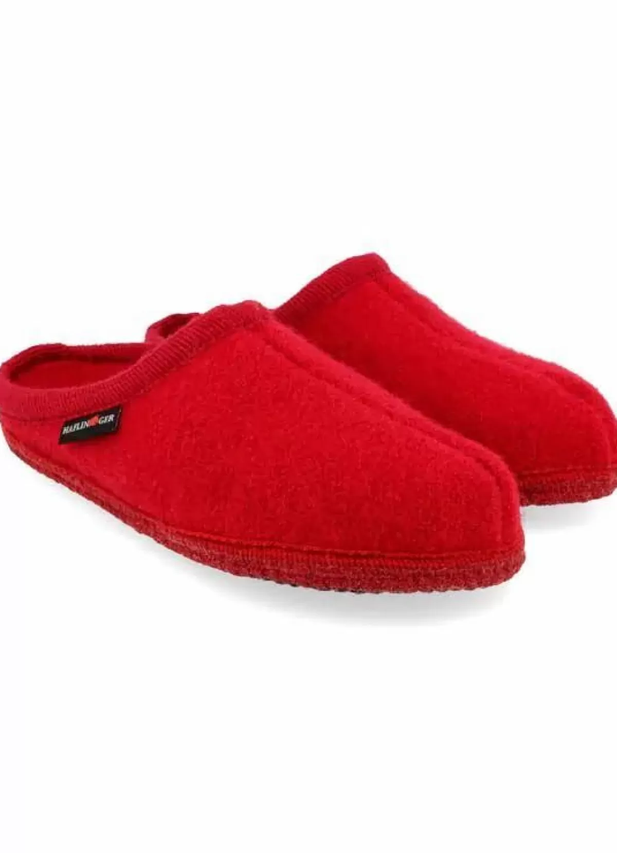 Shop Haflinger Alaska Hjemmesko Brick Red Kinder Hausschuhe