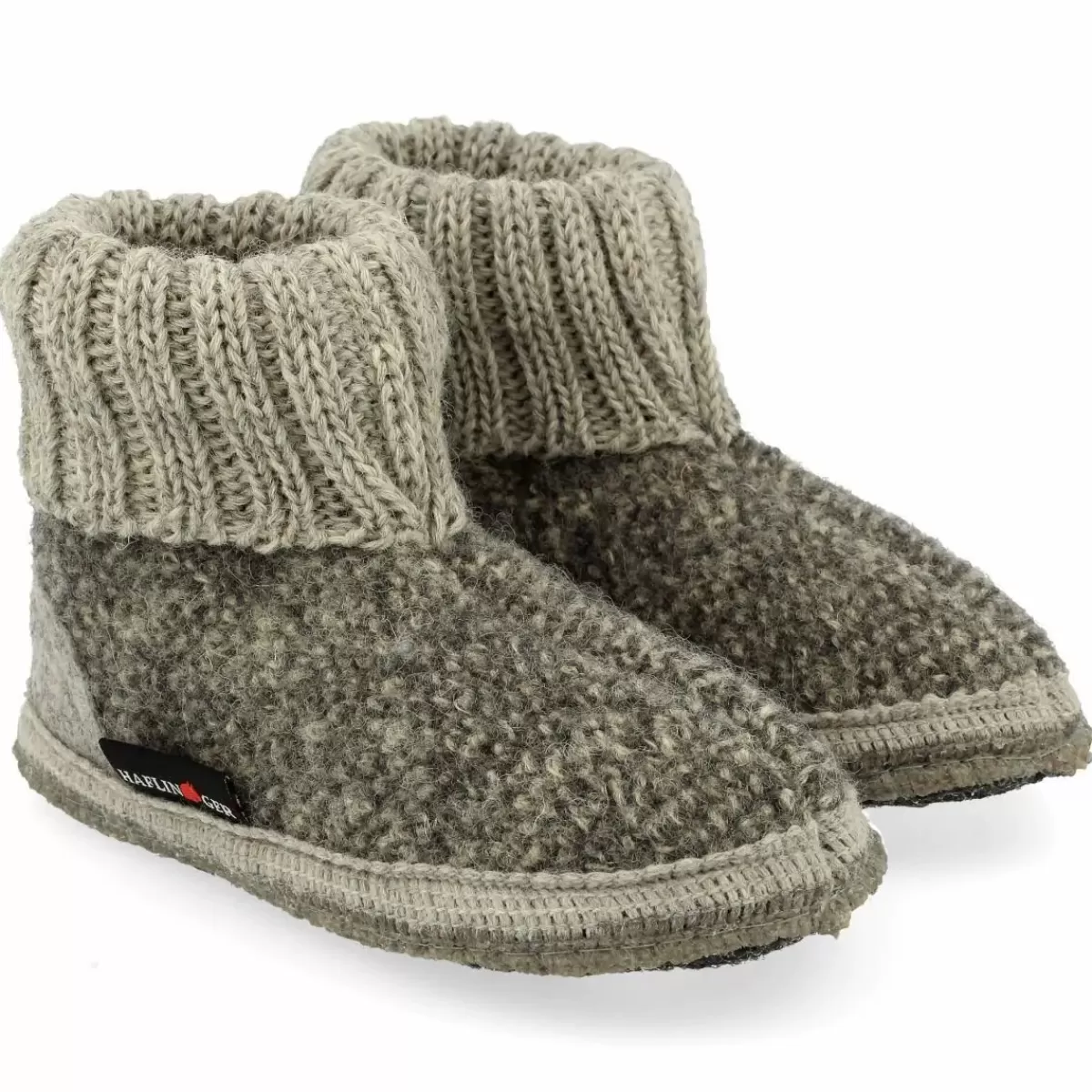 Clearance Haflinger Hjemmesko 1898 Stone Grey Baby Schuhe Und Stiefel