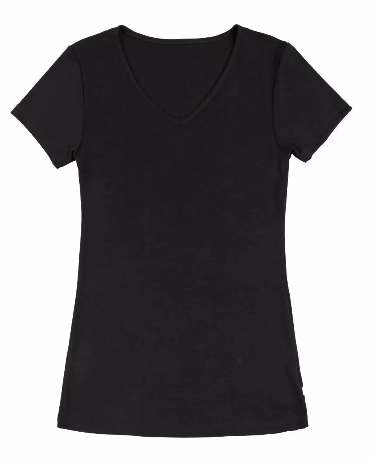 Danefæ T-Shirts>Joha Blouse Ss Sara Wool/Silk Black