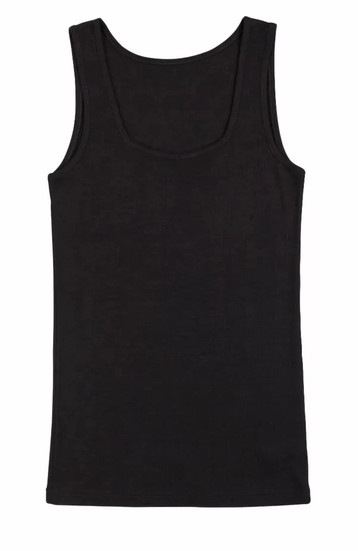 Danefæ Tops>Joha Tank-Top Sara Wool/Silk Black