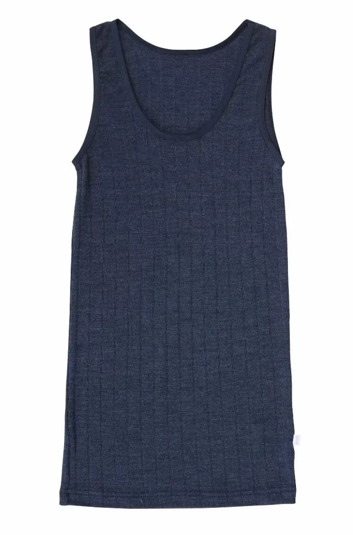Danefæ Tops>Joha Undershirt Emily Wool/Silk Navy
