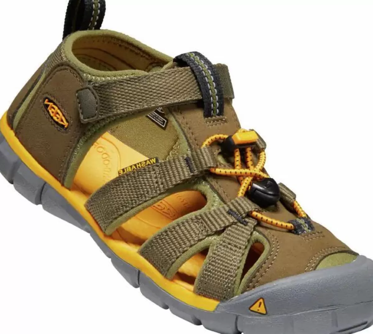 New Keen Seacamp Military Oli/Saffron Baby Schuhe Und Stiefel