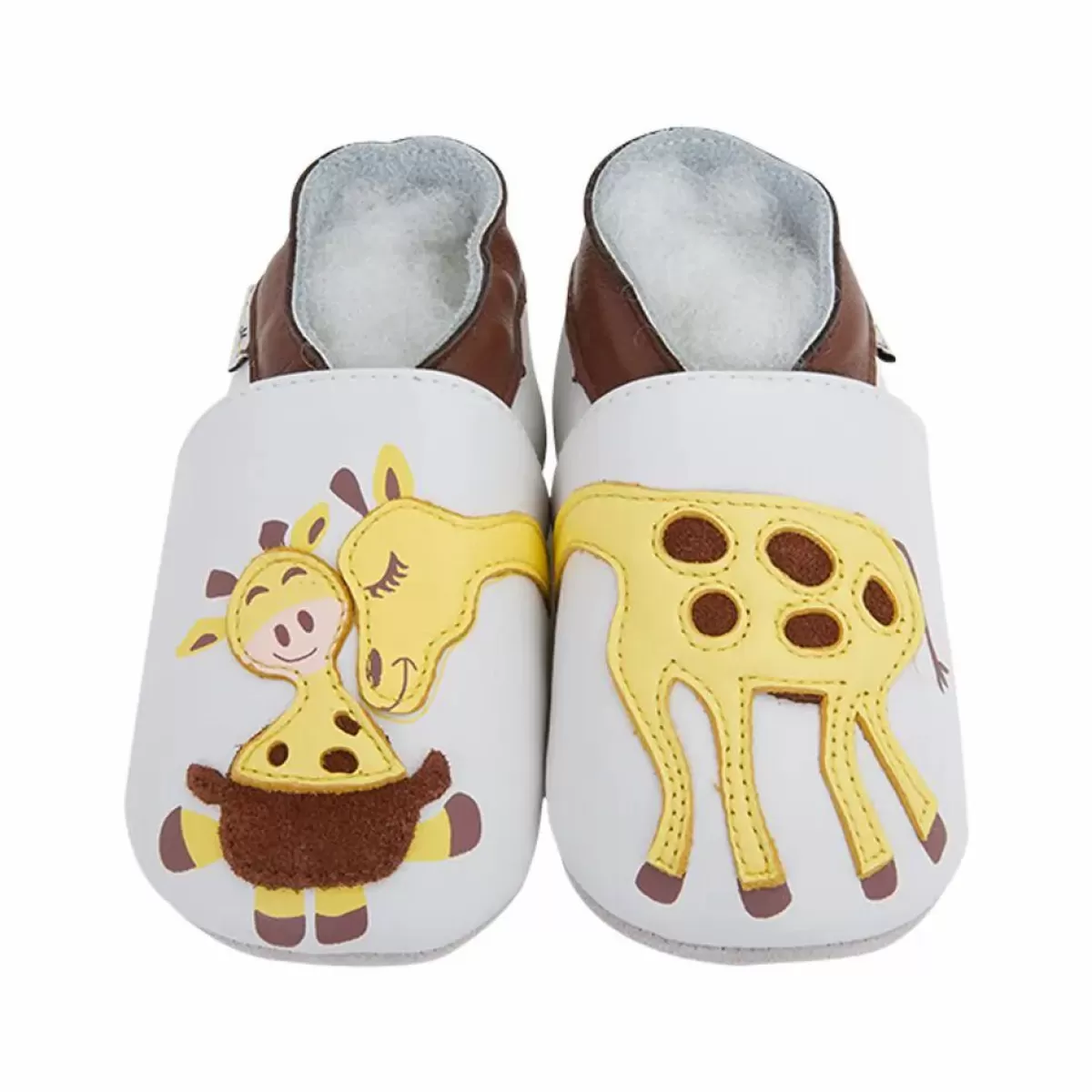 Shop Lait Et Miel Hjemmesko Girafe Baby Schuhe Und Stiefel