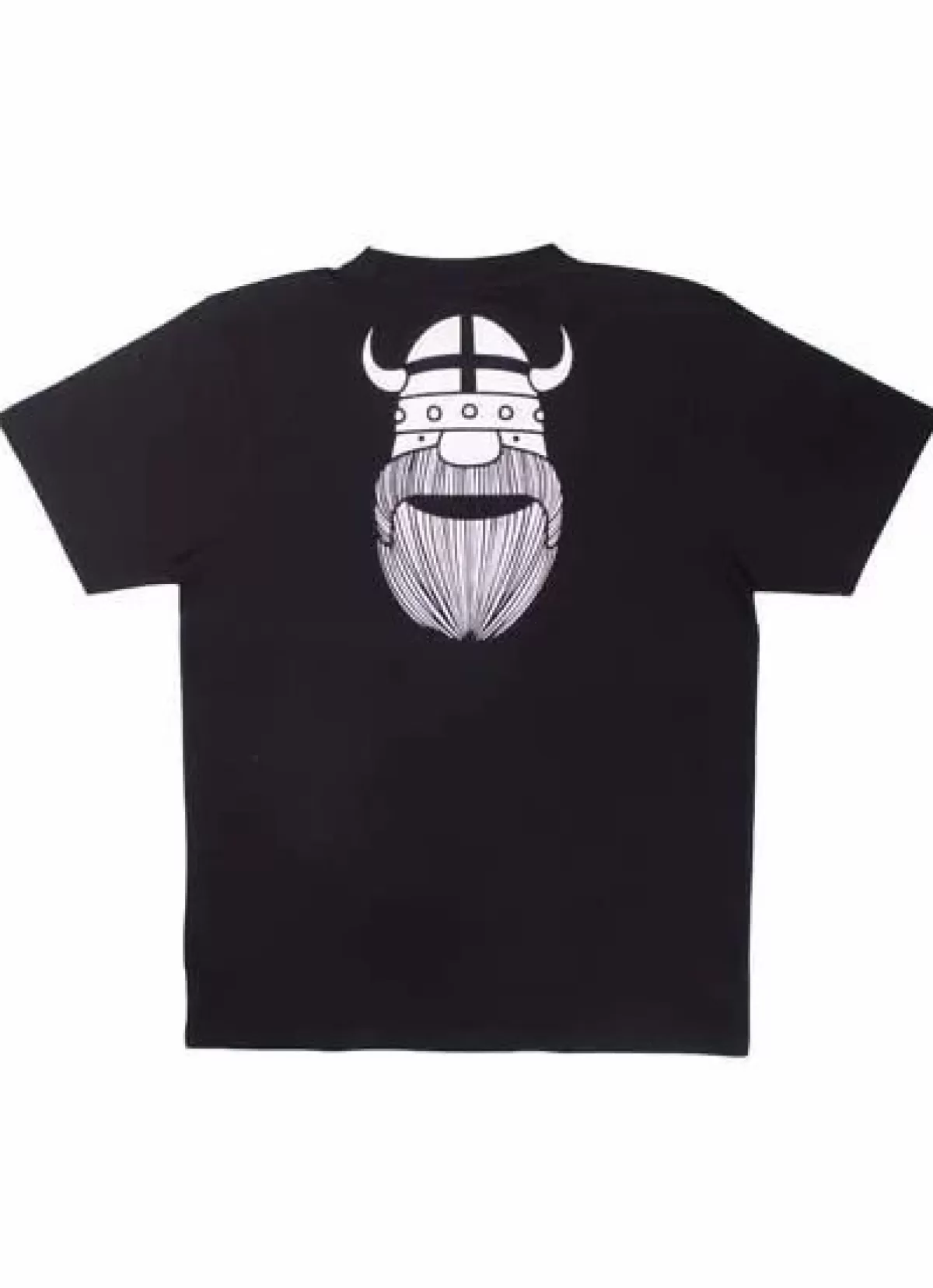 Danefæ T-Shirts>Mande Tee Black Rectoverso Erik