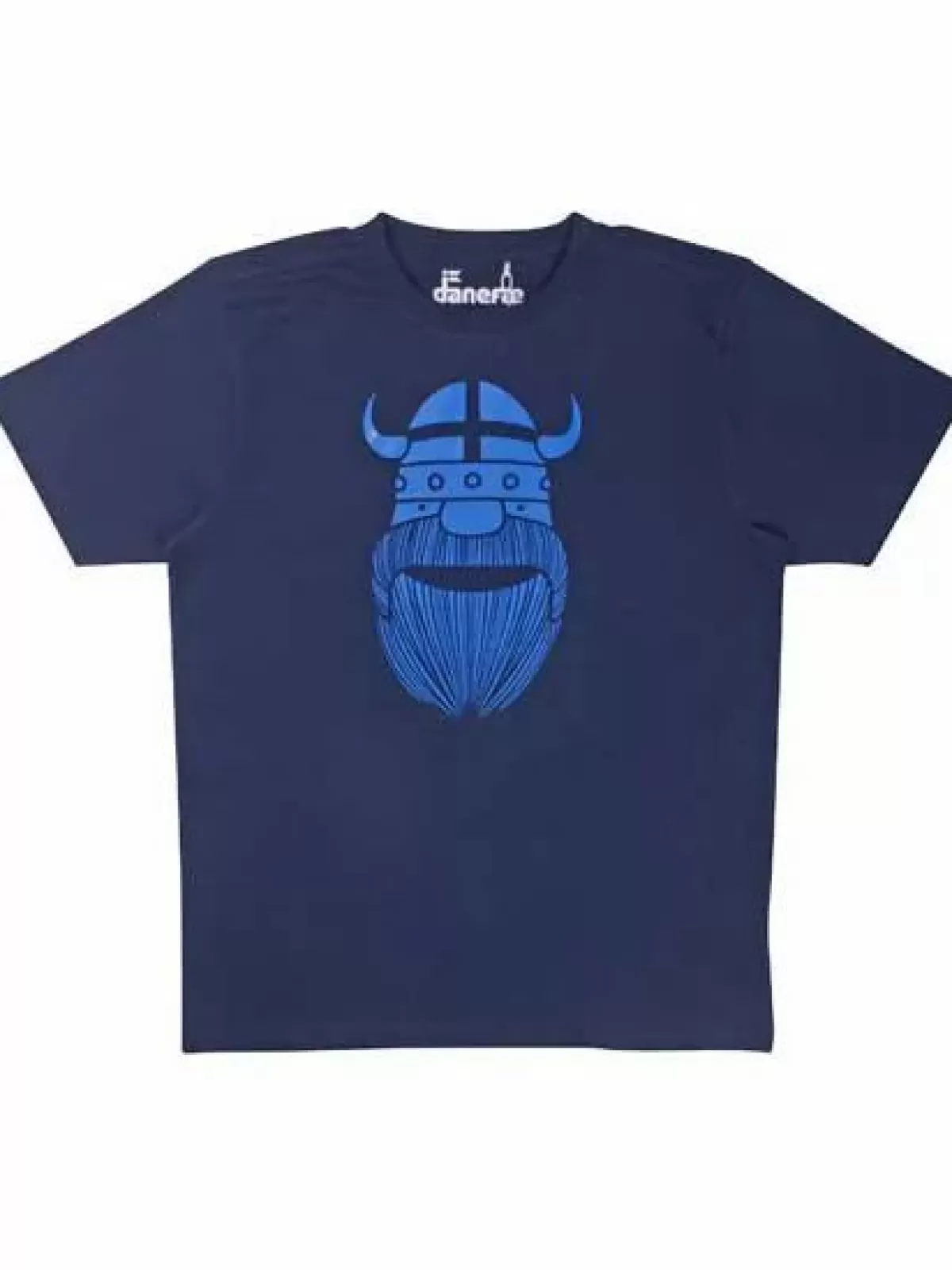 Danefæ T-Shirts>Mande Tee Navy Erik