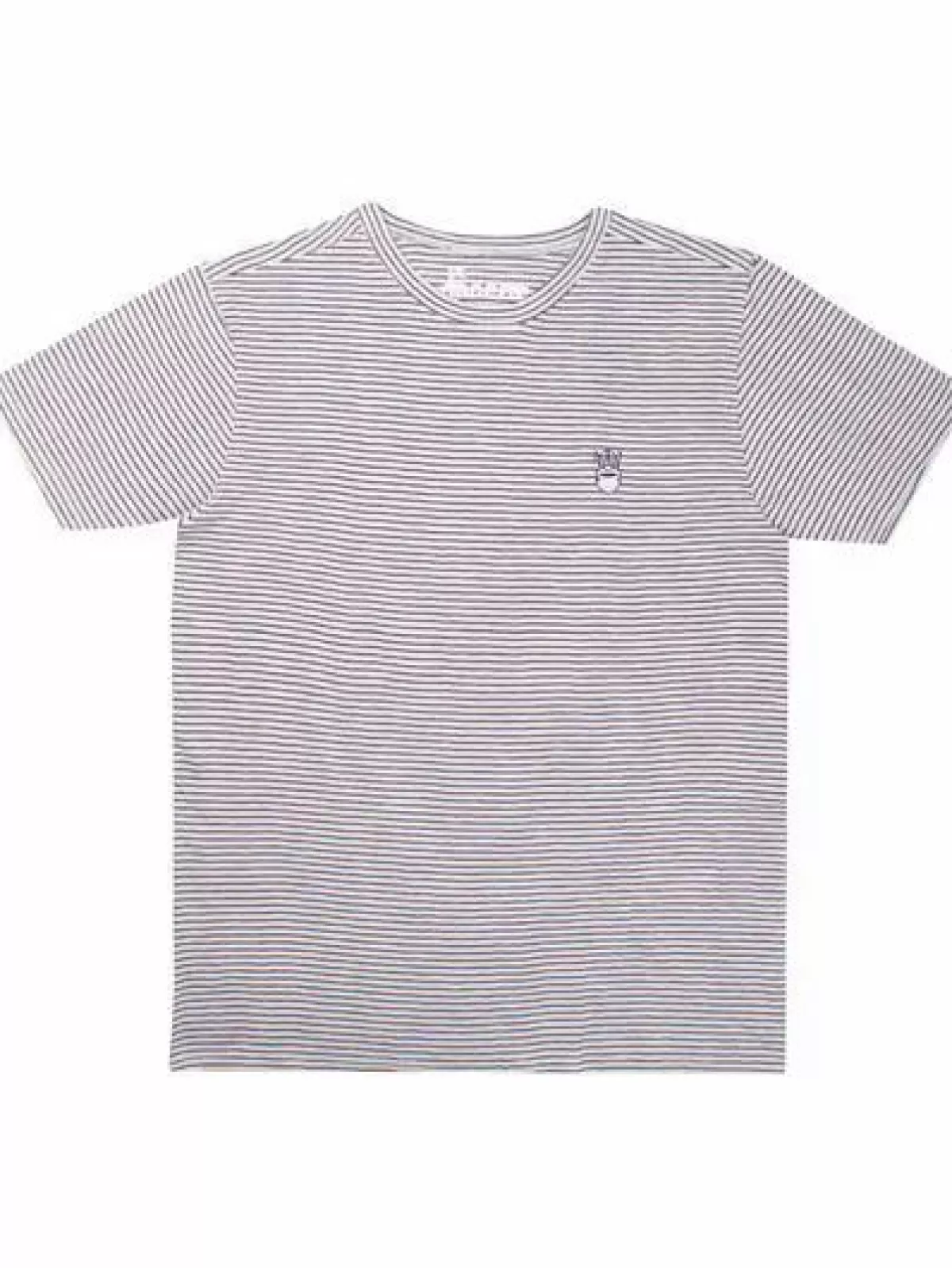Danefæ T-Shirts>Mande Tee Navy/Milk Embroidery Erik