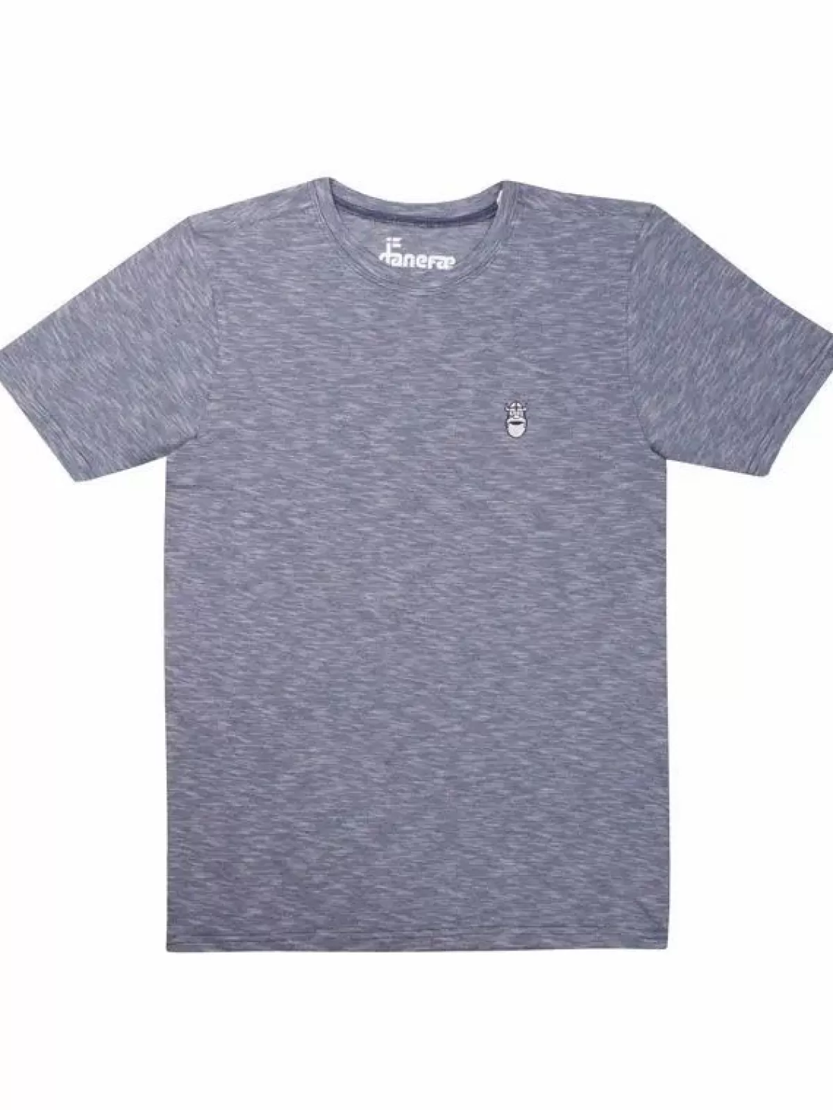 Danefæ T-Shirts>Mande Tee Navy/Milk Erik Embroidery