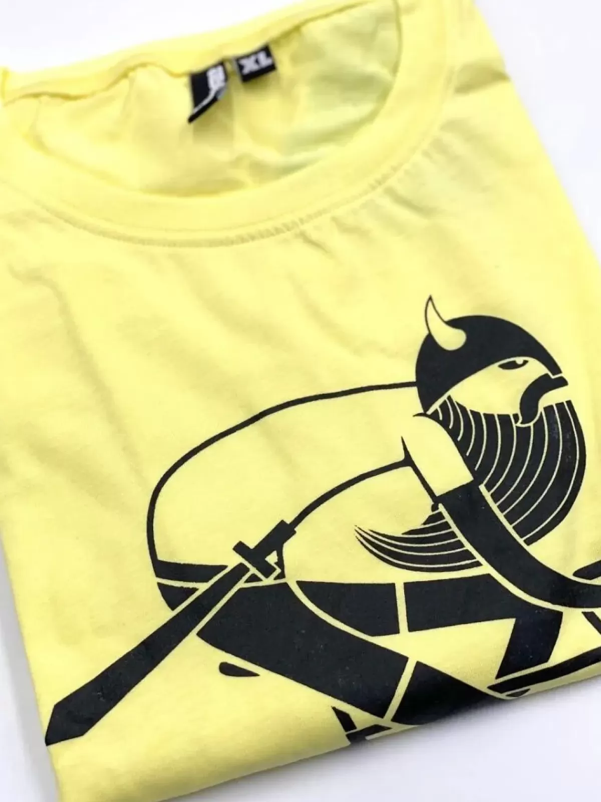 Danefæ T-Shirts>Mande Tee Pale Yellow Veloviking Mj