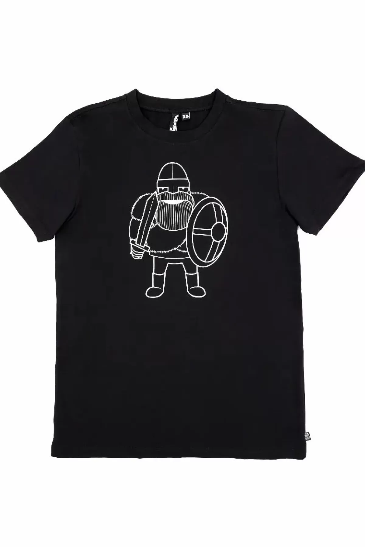 Danefæ T-Shirts>Mande Tee X Black Ragnardinven