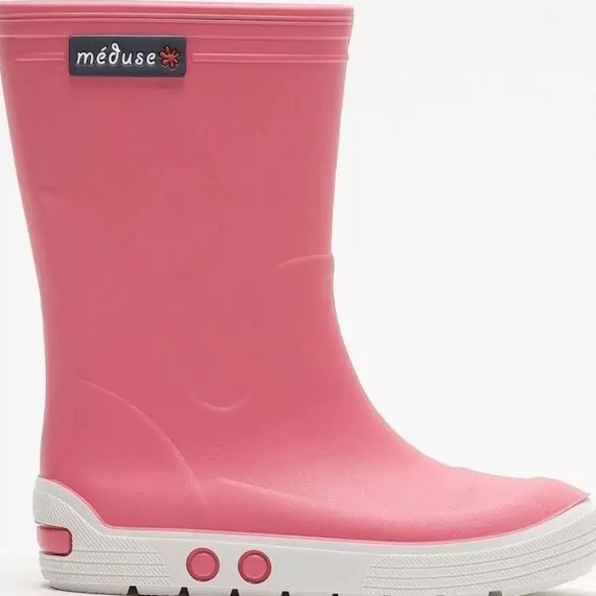 Store Meduse Rubber Boots Airport Bonbon/Blanc Baby Schuhe Und Stiefel