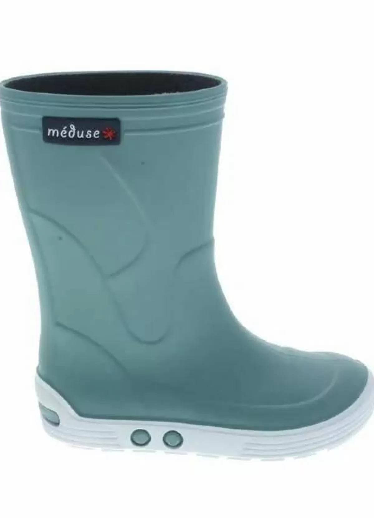 Sale Meduse Rubber Boots Airport Lichen/Blanc Baby Schuhe Und Stiefel