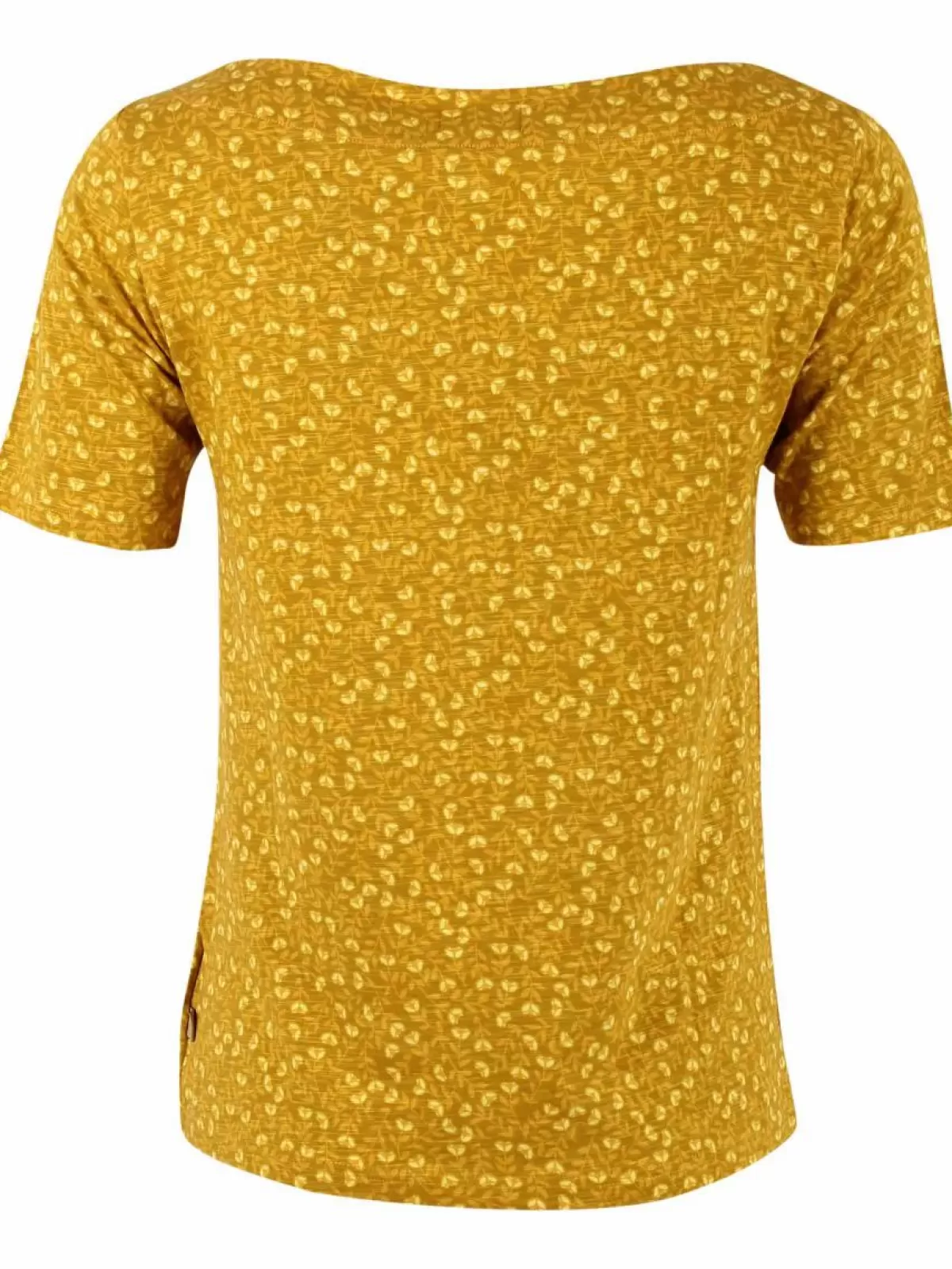 Danefæ T-Shirts>Organic - Daneboatneck Viscose Slub Tee Occer Fleurie