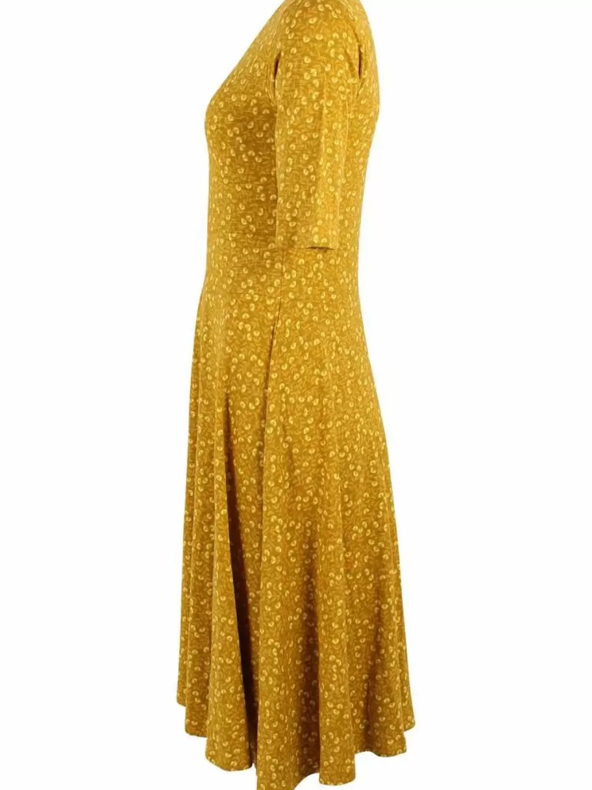 Danefæ Kleider>Organic - Danecharlotte Viscose Dress Occer Fleurie
