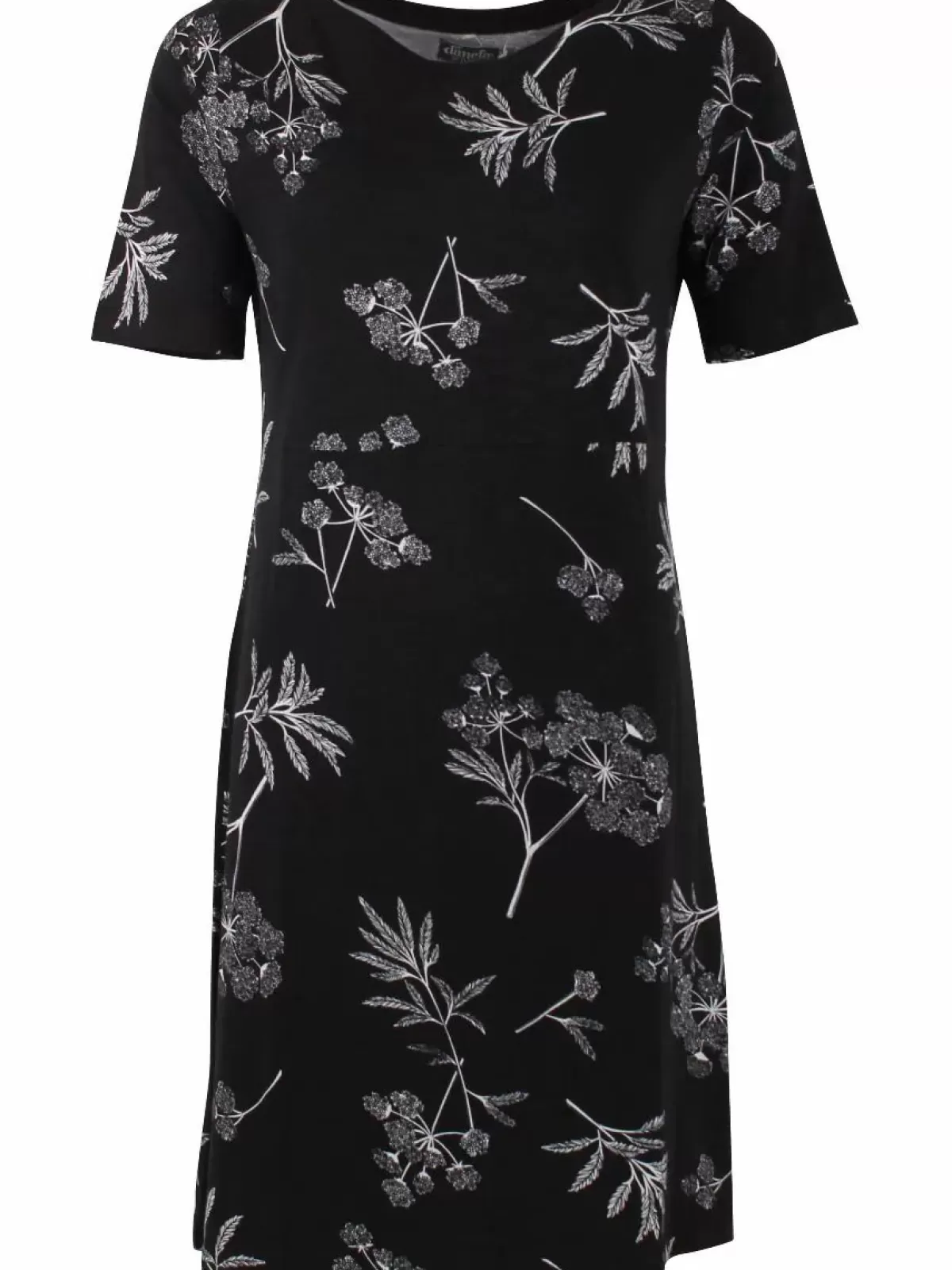 Danefæ Kleider>Organic - Danedaffodil Slub Dress Black Hemlock