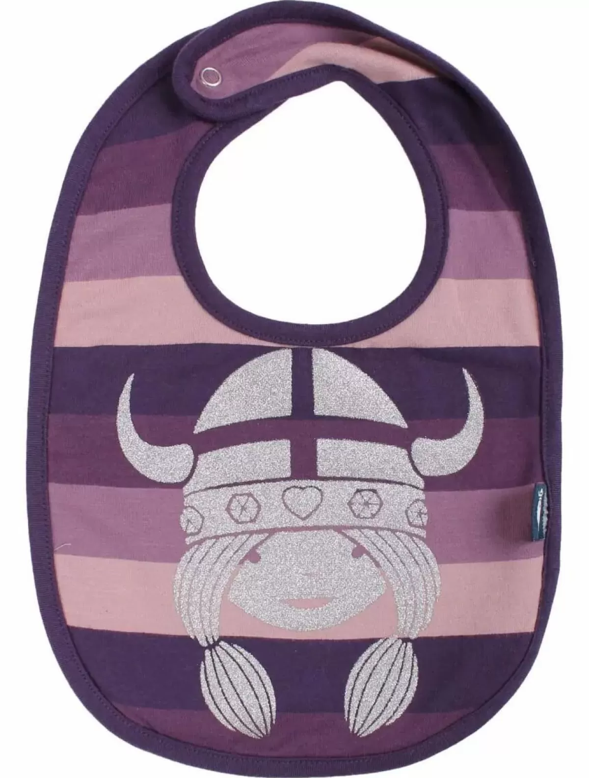 Shop Organic - Danefoodie Smaek Eggplant Baba Freja (Glitter) Baby Latzchen