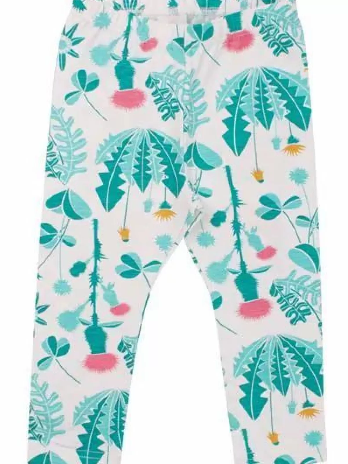 Shop Organic - Danekanel Leggings Chalk Ukrudt Baby Baby Leggings