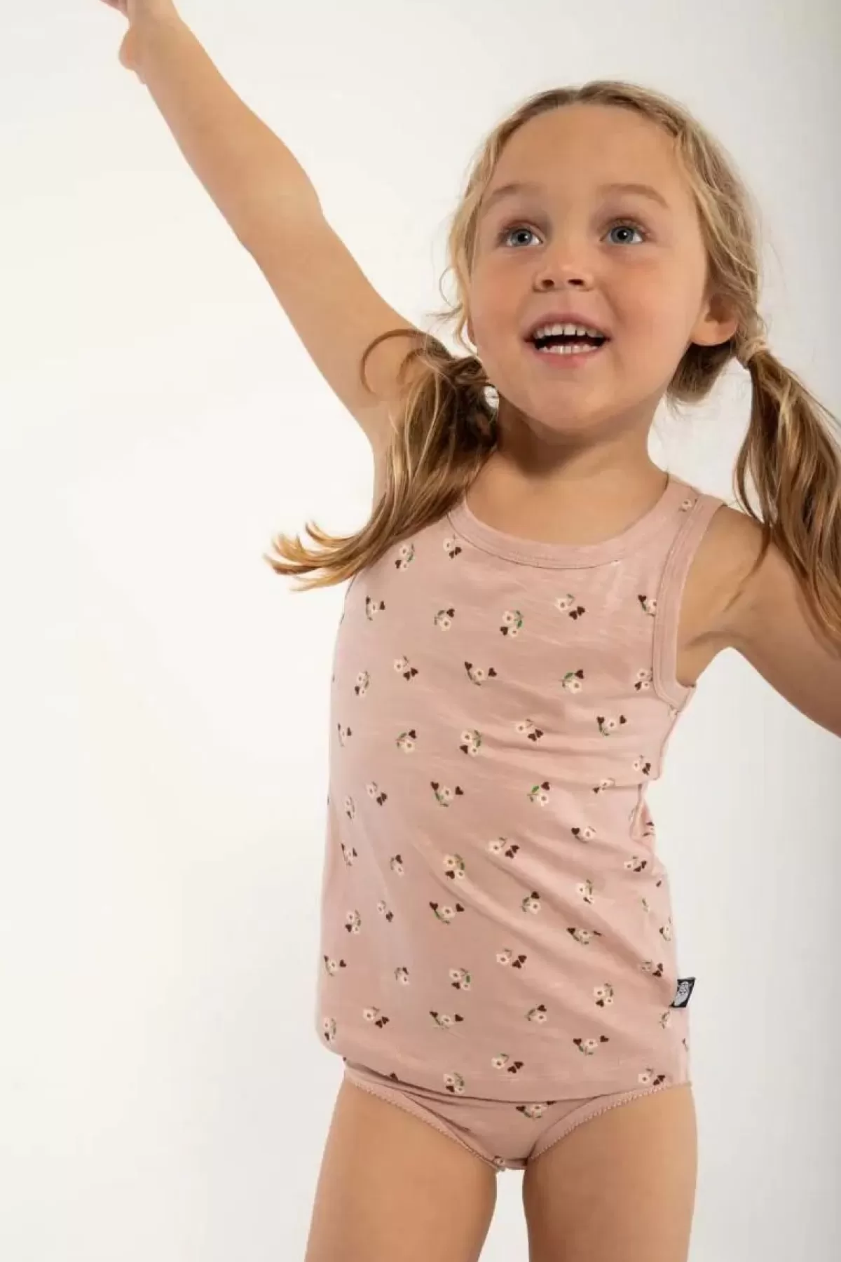 Shop Organic - Danekrokus Set Powder Rose Miniflower Kinder Unterwäsche